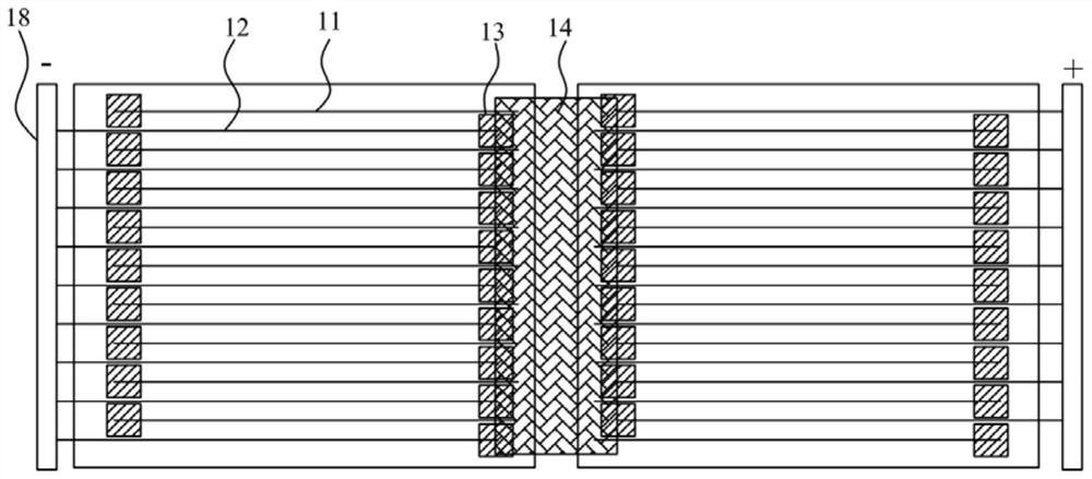 Back contact solar cell string, preparation method, assembly and system