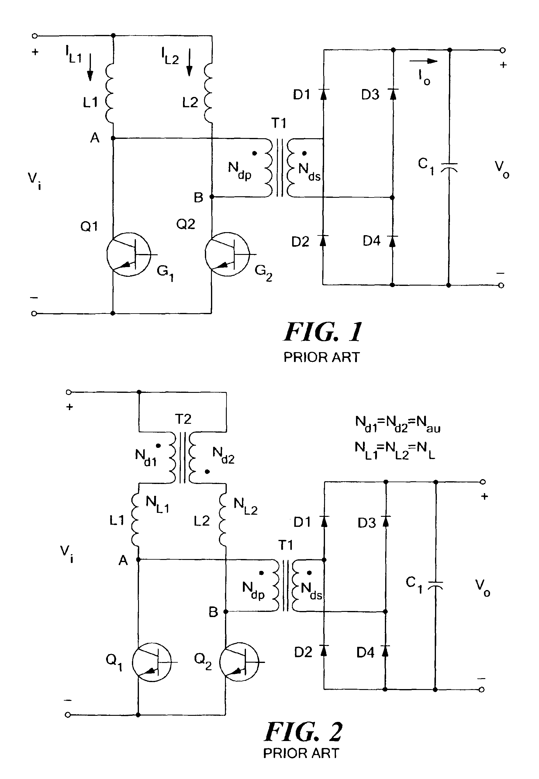 Integrated magnetic isolated two-inductor boost converter