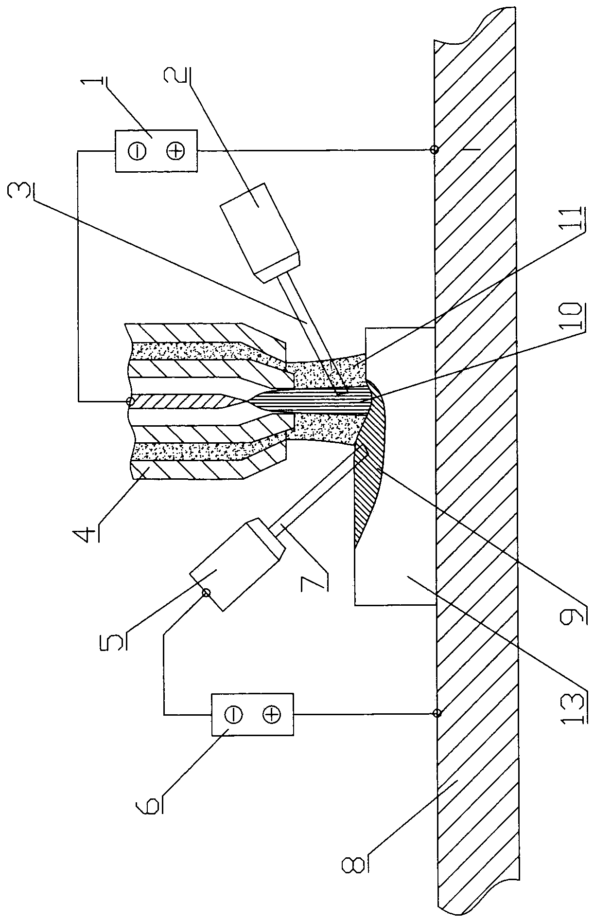 Method for Manufacturing Particle Reinforced Metal Matrix Composites by Twin Wire Plasma Arc Overlay Welding