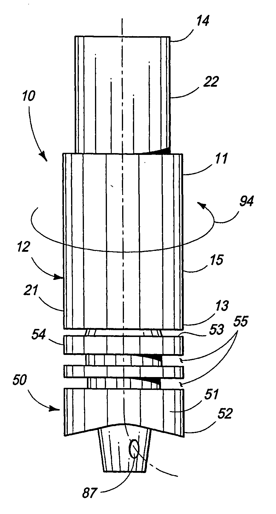 Material forming tool and method for forming a material