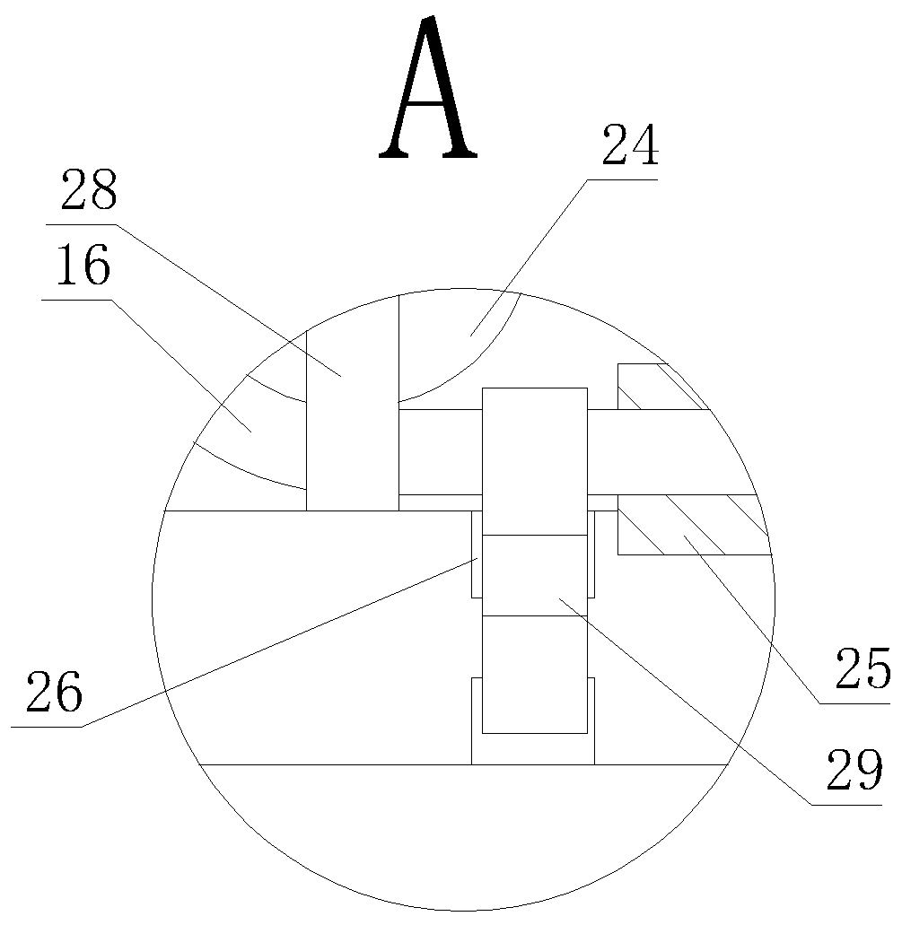 Rapid paying-off device applied to distribution network of grain-producing area