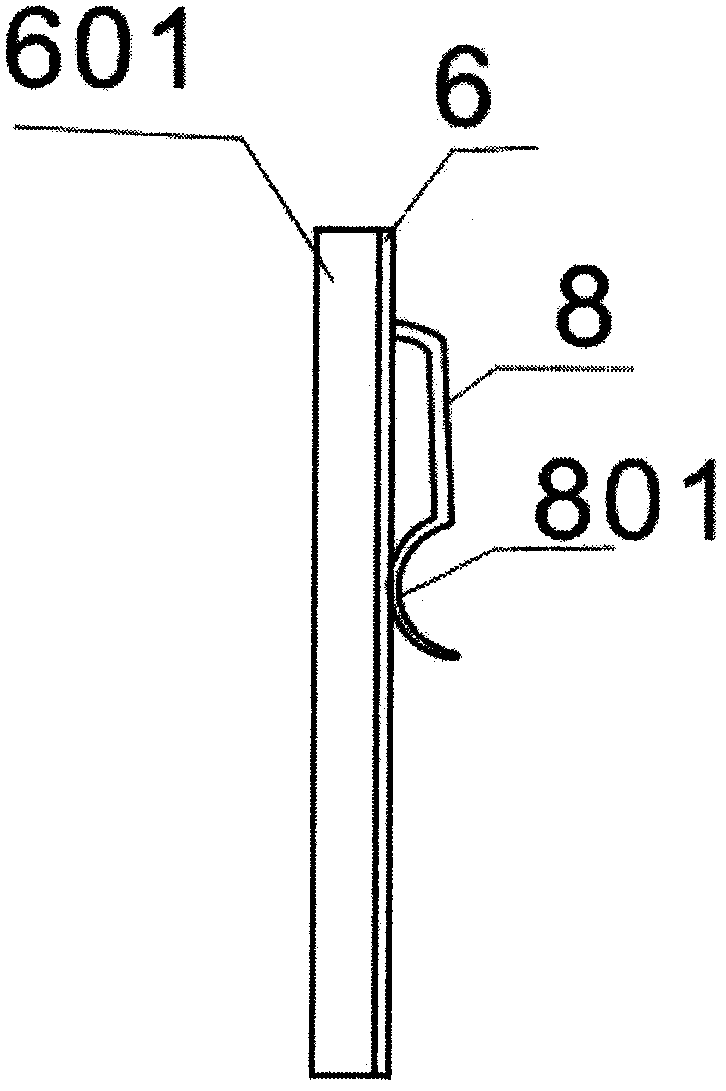 Detachable bicycle rear rack