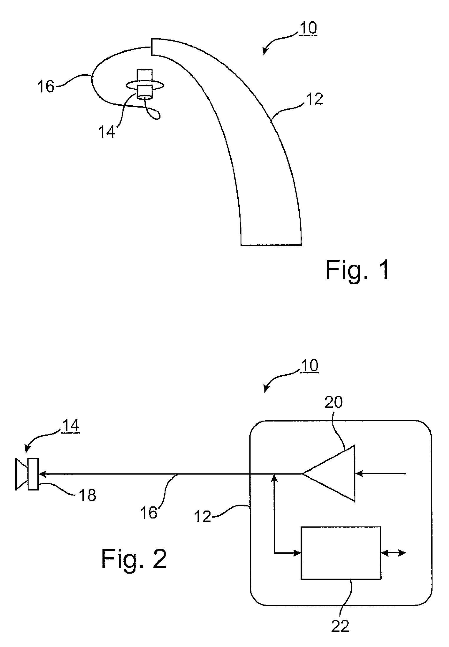 Hearing device and method for a wireless receiving and/or sending of data
