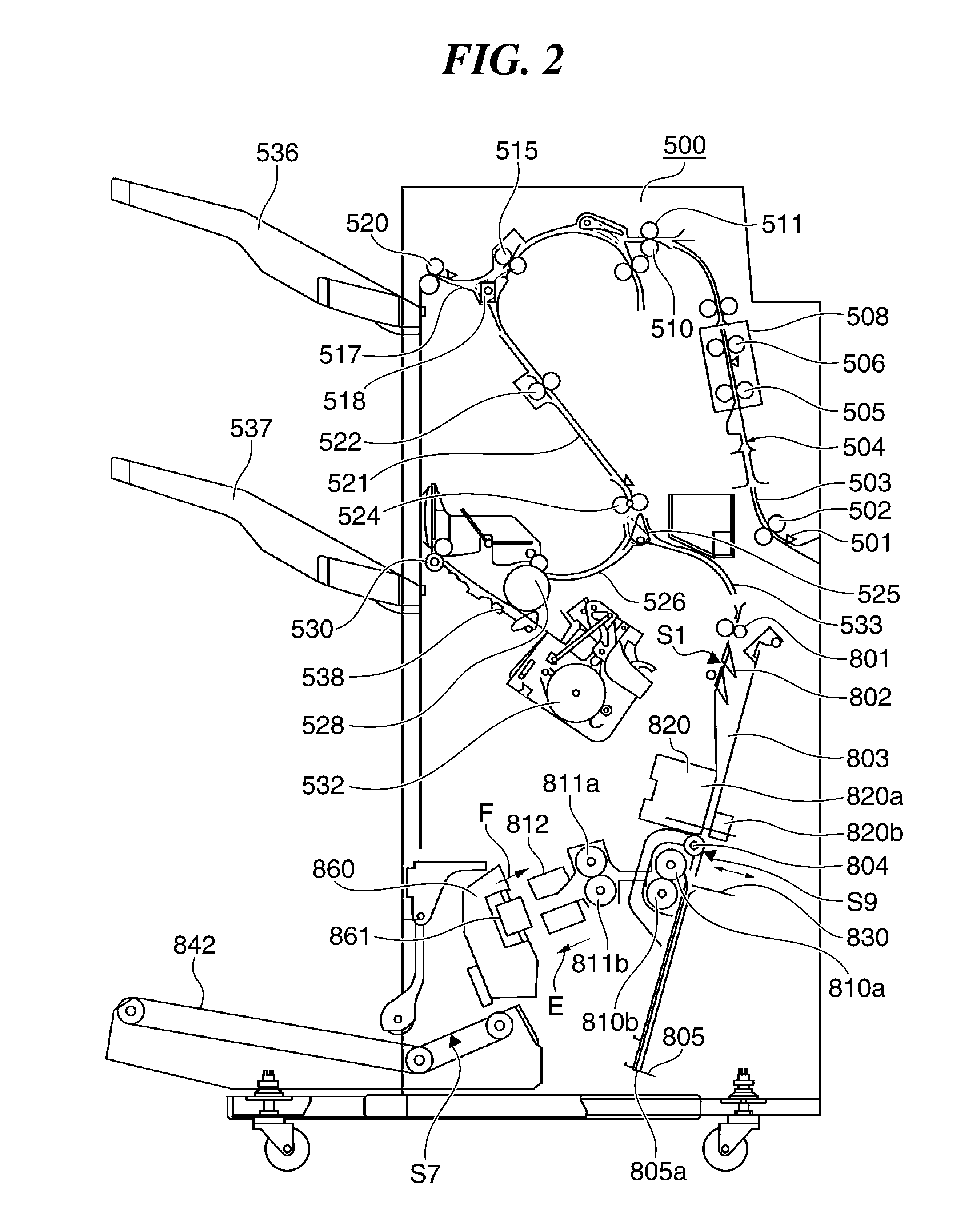 Sheet post-processing apparatus that carries out stapling process on sheet bundle and control method therefor