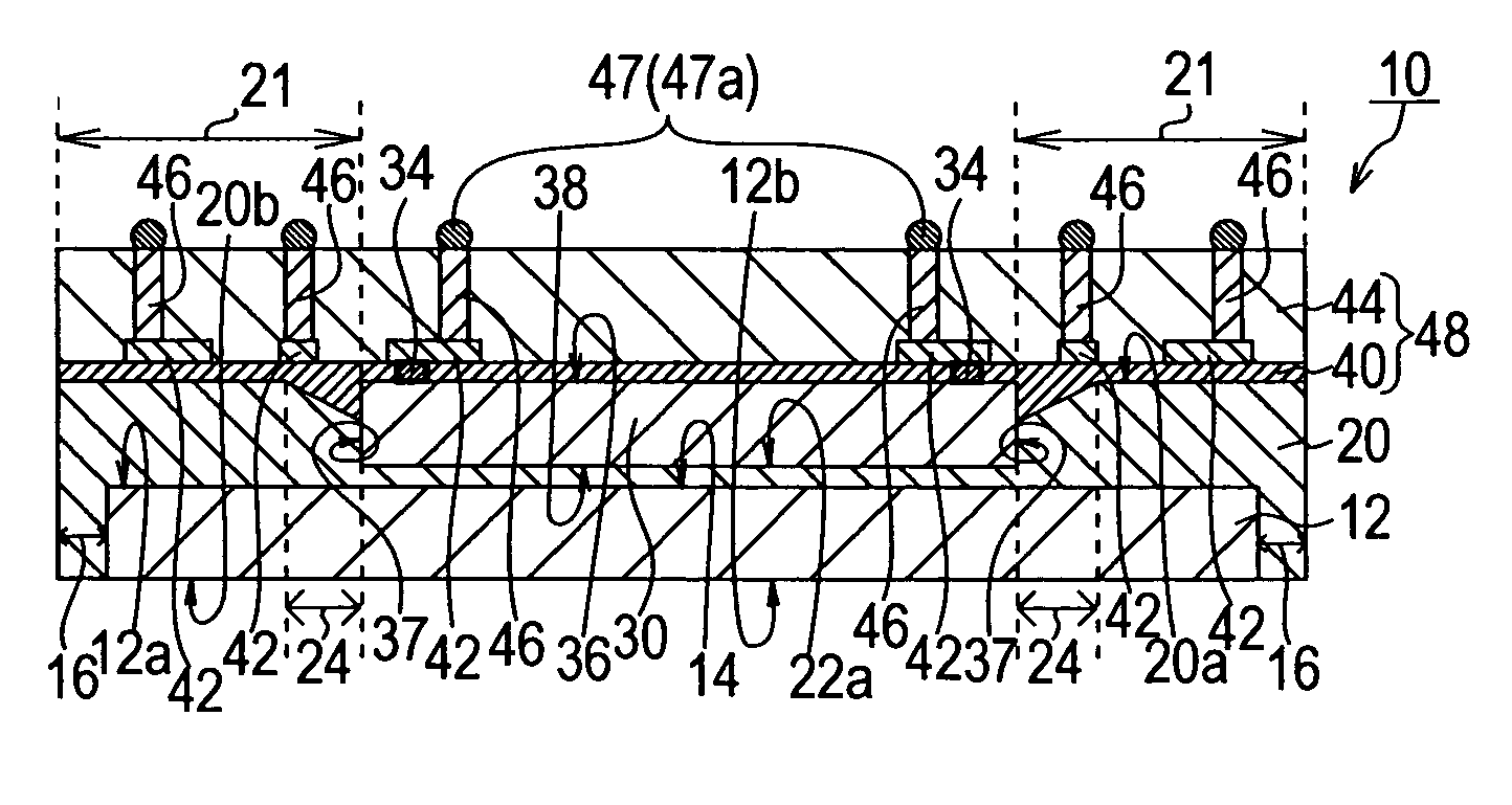 Semiconductor device with improved design freedom of external terminal