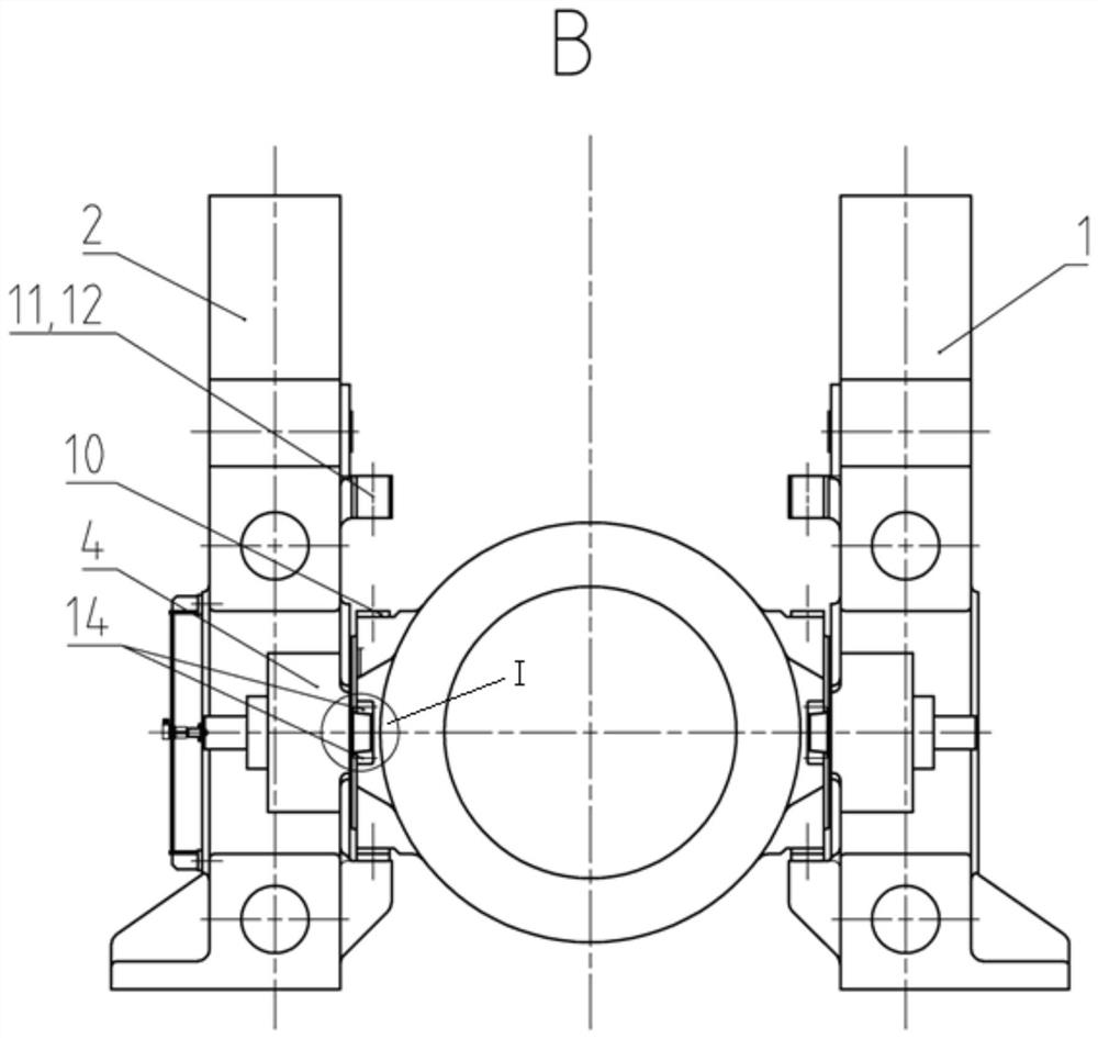 High-precision locating mechanism for rotary chamber of carbon electrode extruder