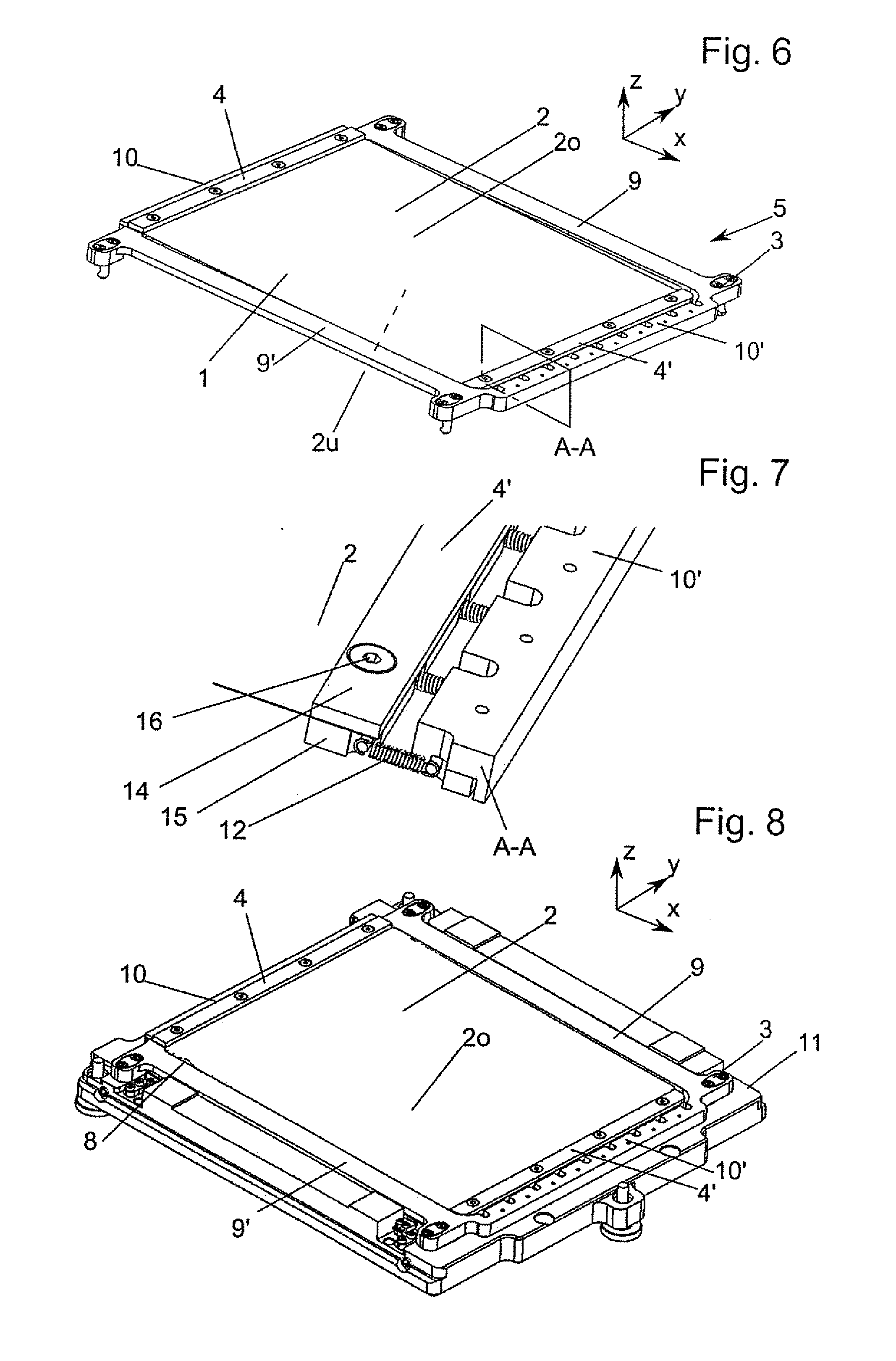 Structure stamp, device and method of embossing