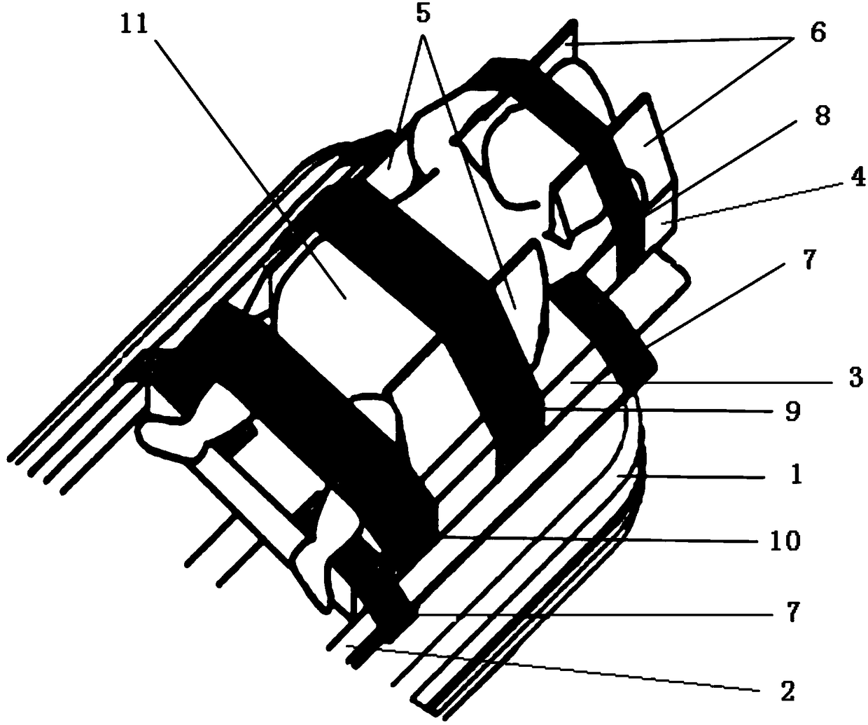 CT scanning assisted fixation device for infants