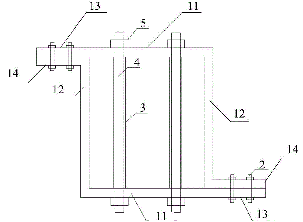 Formwork of prefabricated concrete column and mounting method of formwork