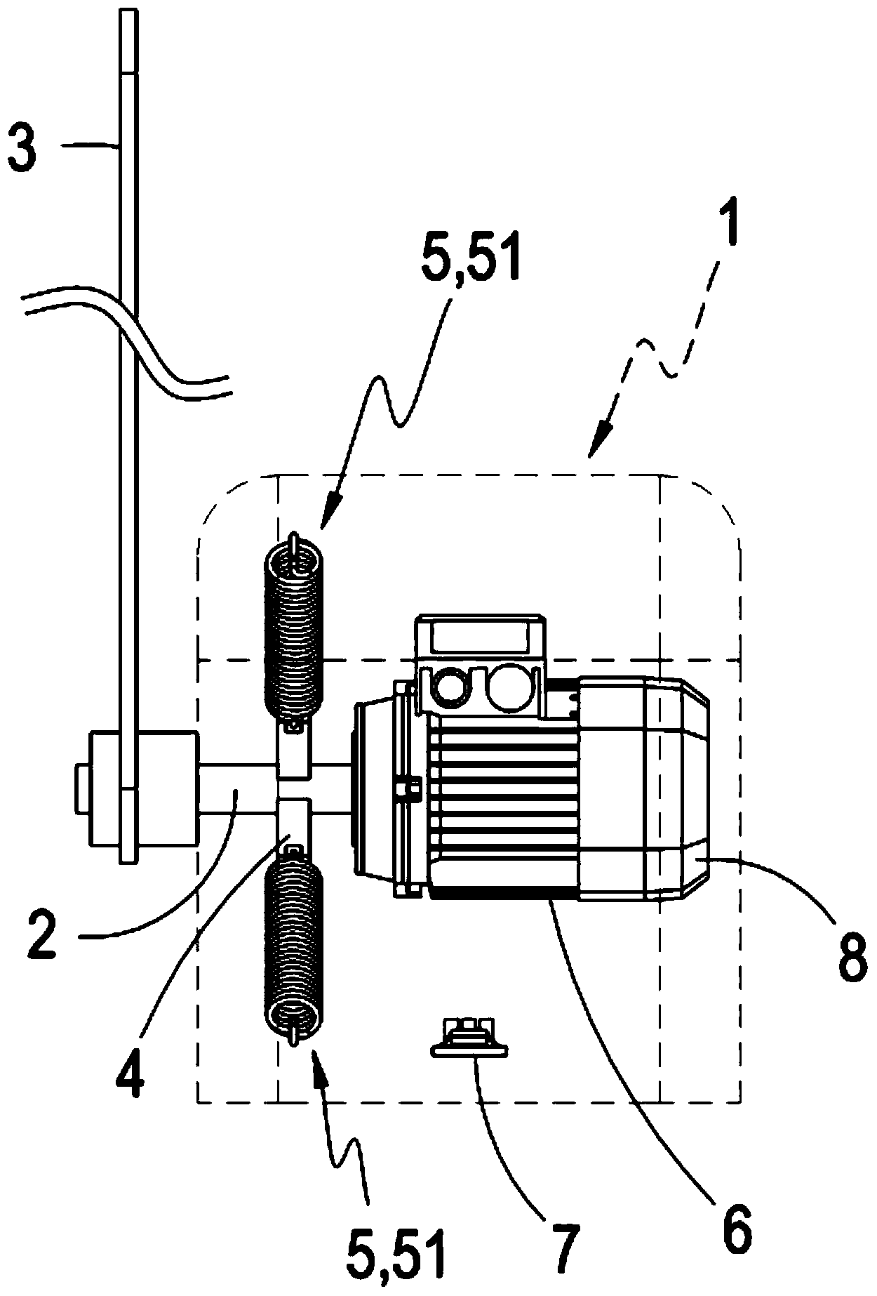 Door and gate device