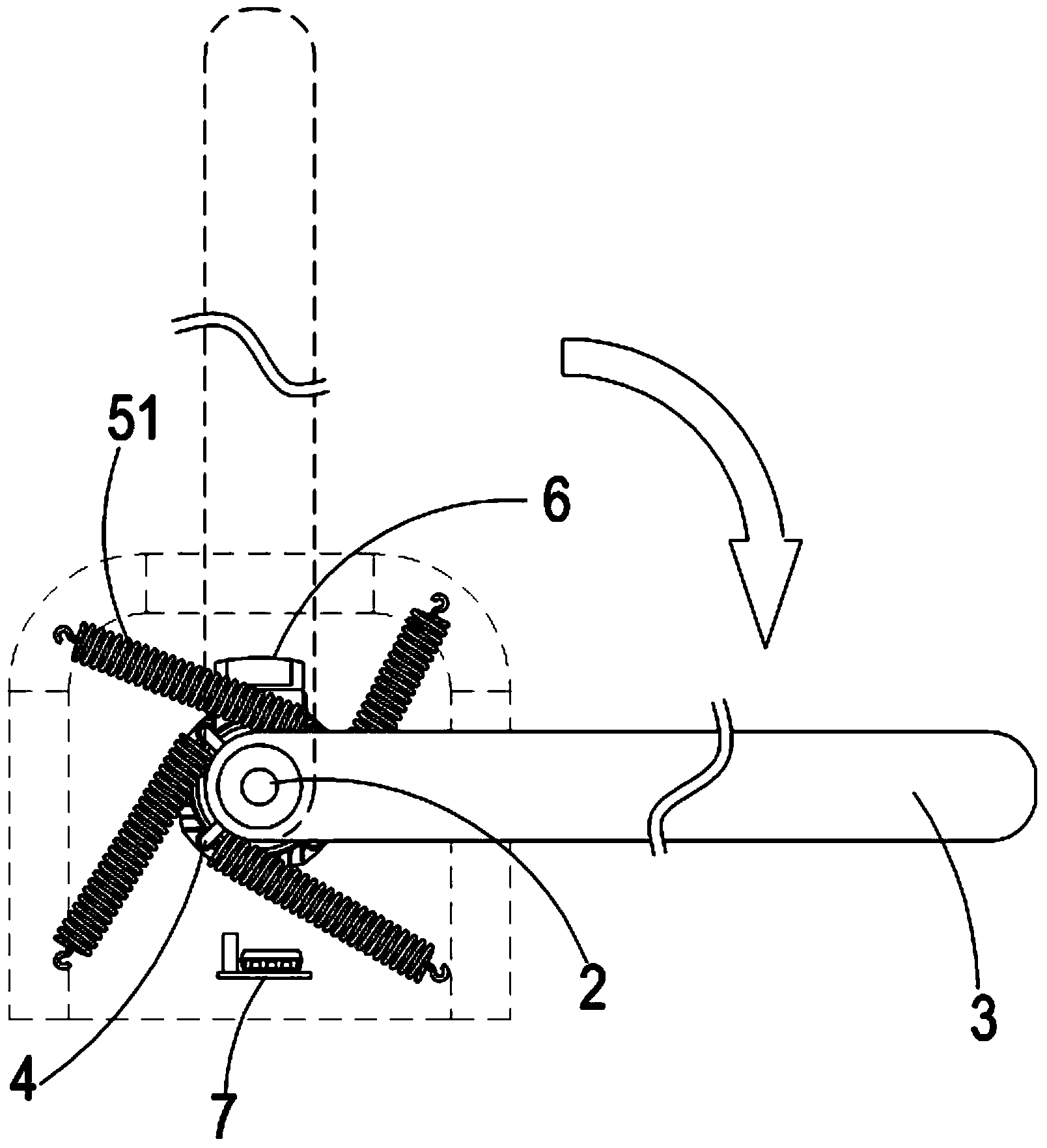 Door and gate device