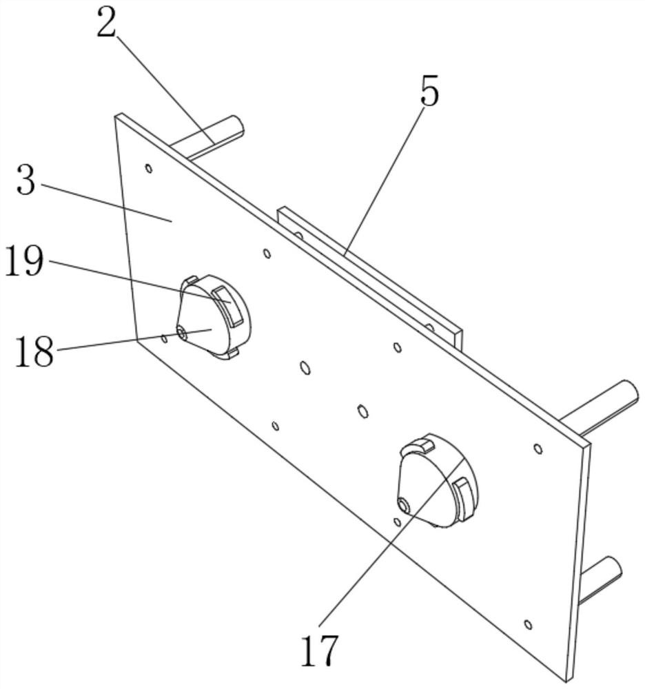 Connecting mechanism for hexagonal omnidirectional mobile robot