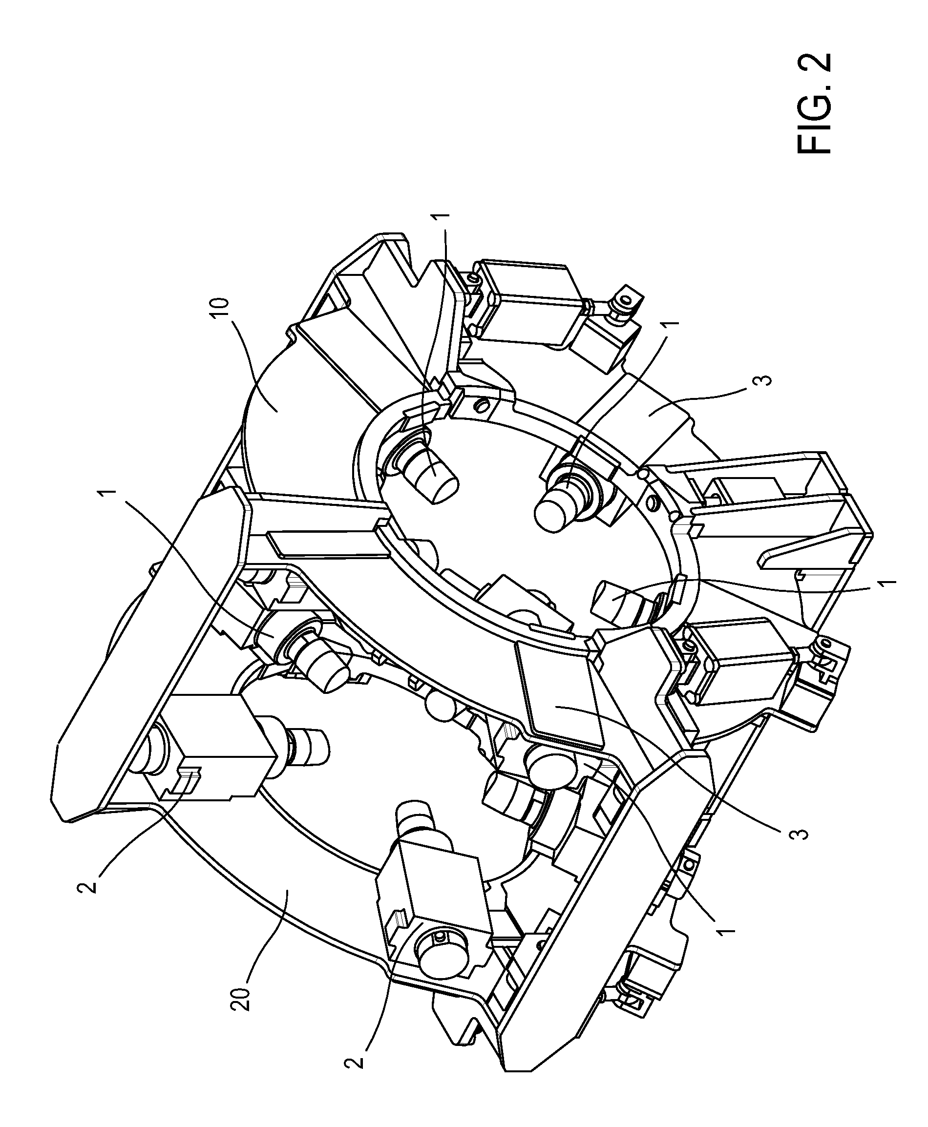 Method and device for positioning a first pipe with respect to a second pipe