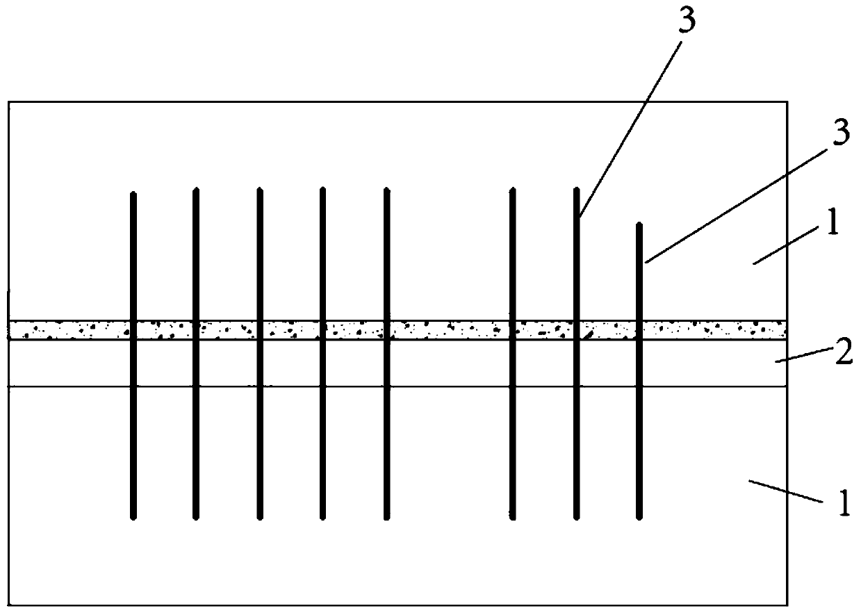 X-ray detection method for double-sided superimposed shear wall interlayer vertical steel bar connection quality