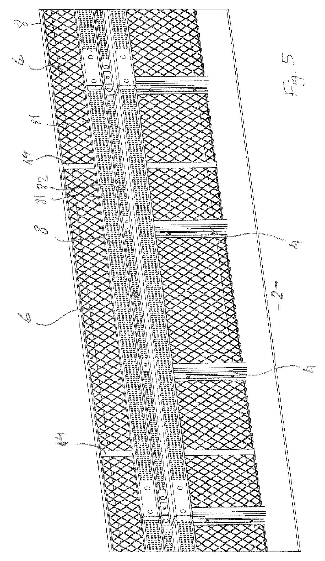 Sound absorbing guard rail system