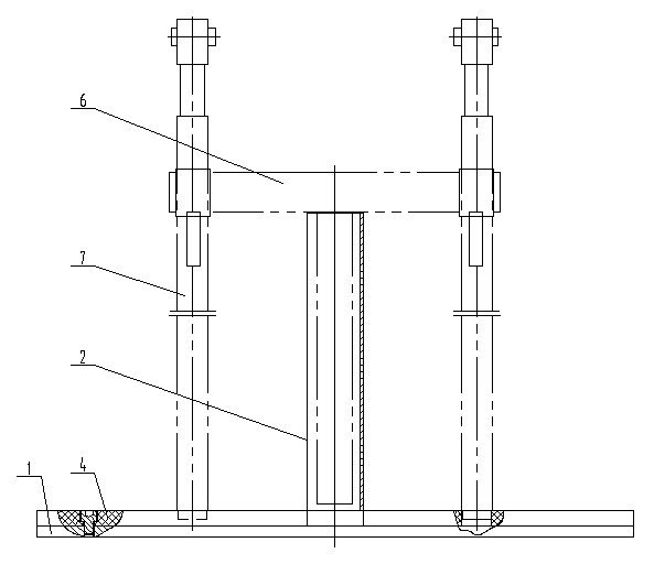 Assembly tool for front shock absorbers of motorcycle