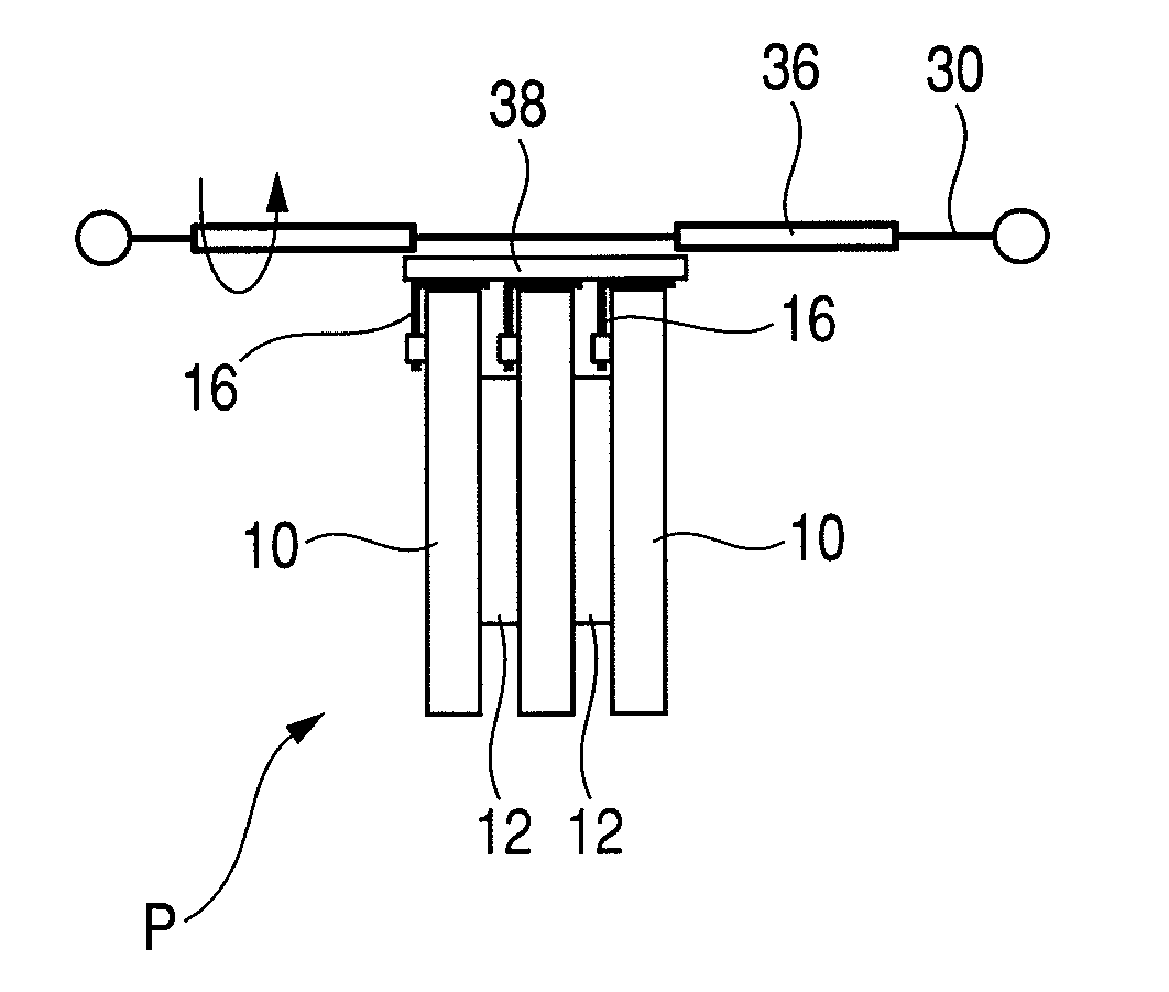 Method for forming side wirings