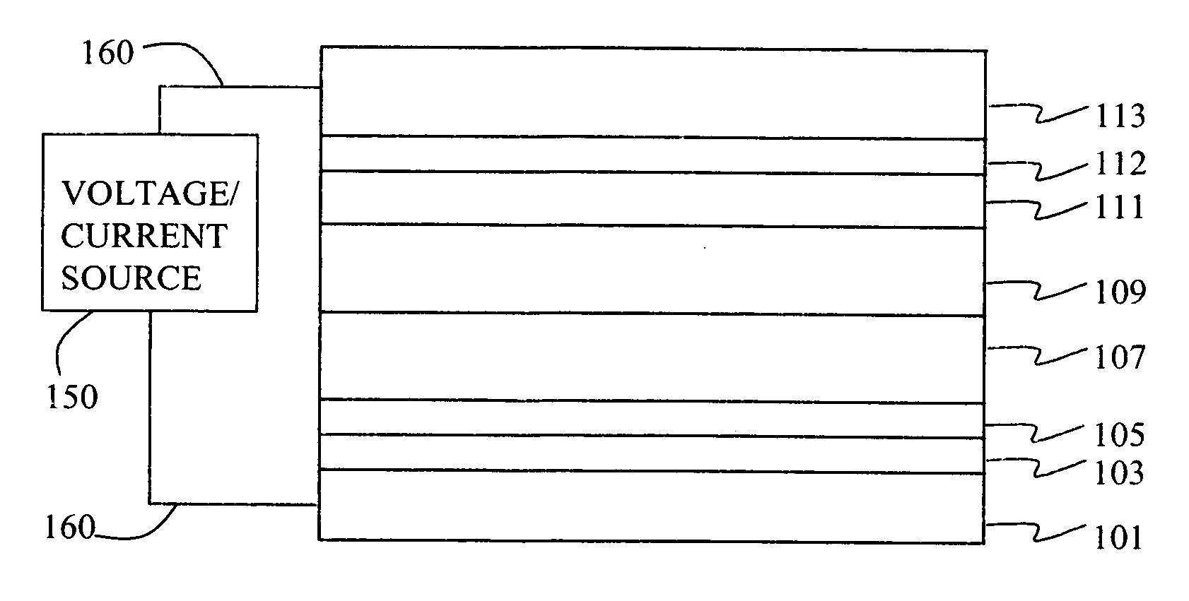 Electroluminescent device containing a phenanthroline derivative