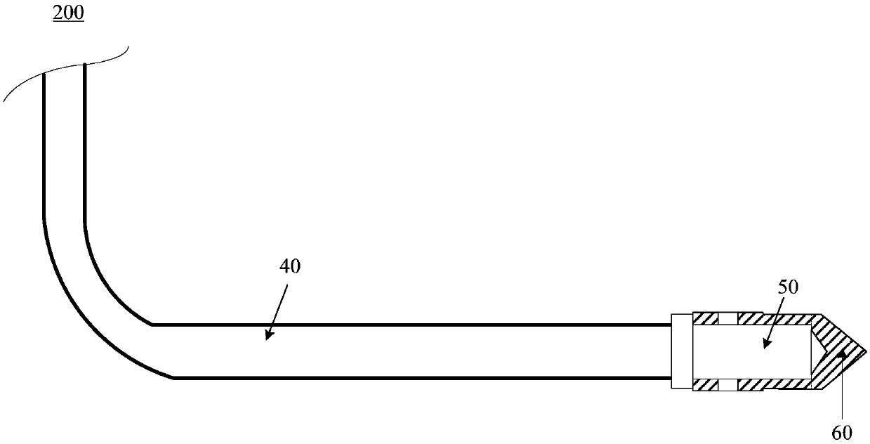 Gravel filling device and gravel filling method