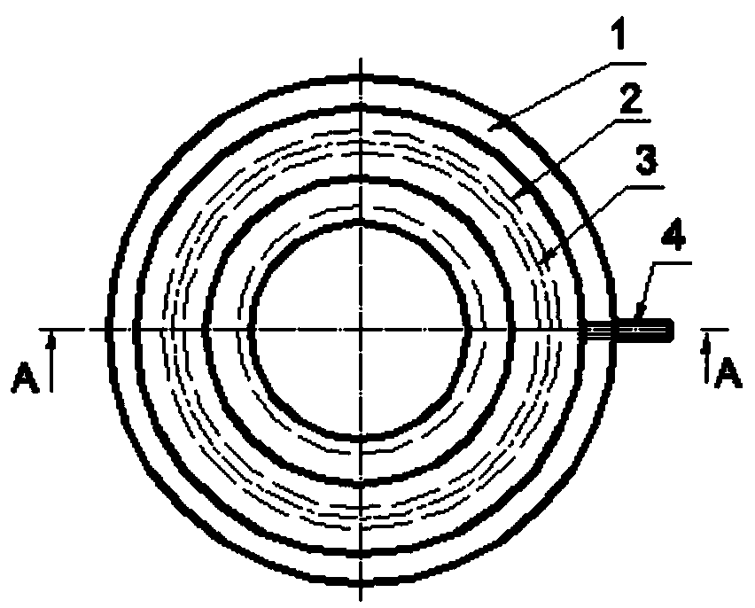 A method for removing inclusions by blowing argon on the breathable upper nozzle block of continuous casting tundish