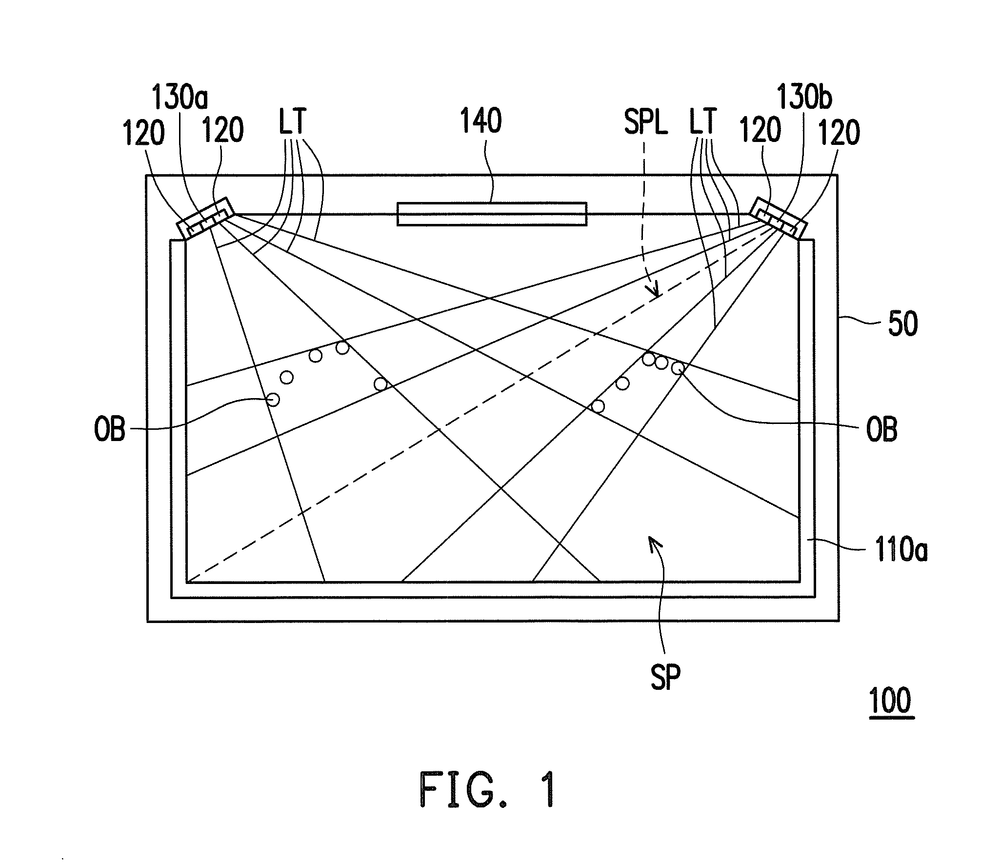 Optical touch system, method of touch detection, and computer program product