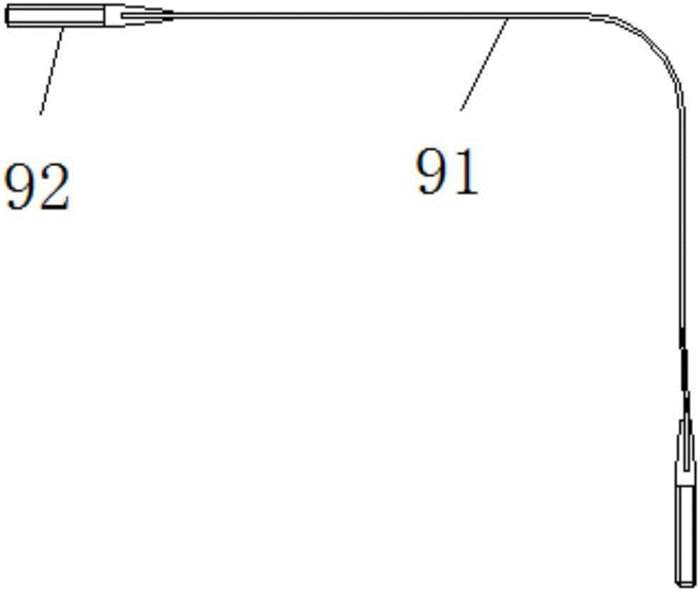 Passenger car fuel tank fixing mechanism