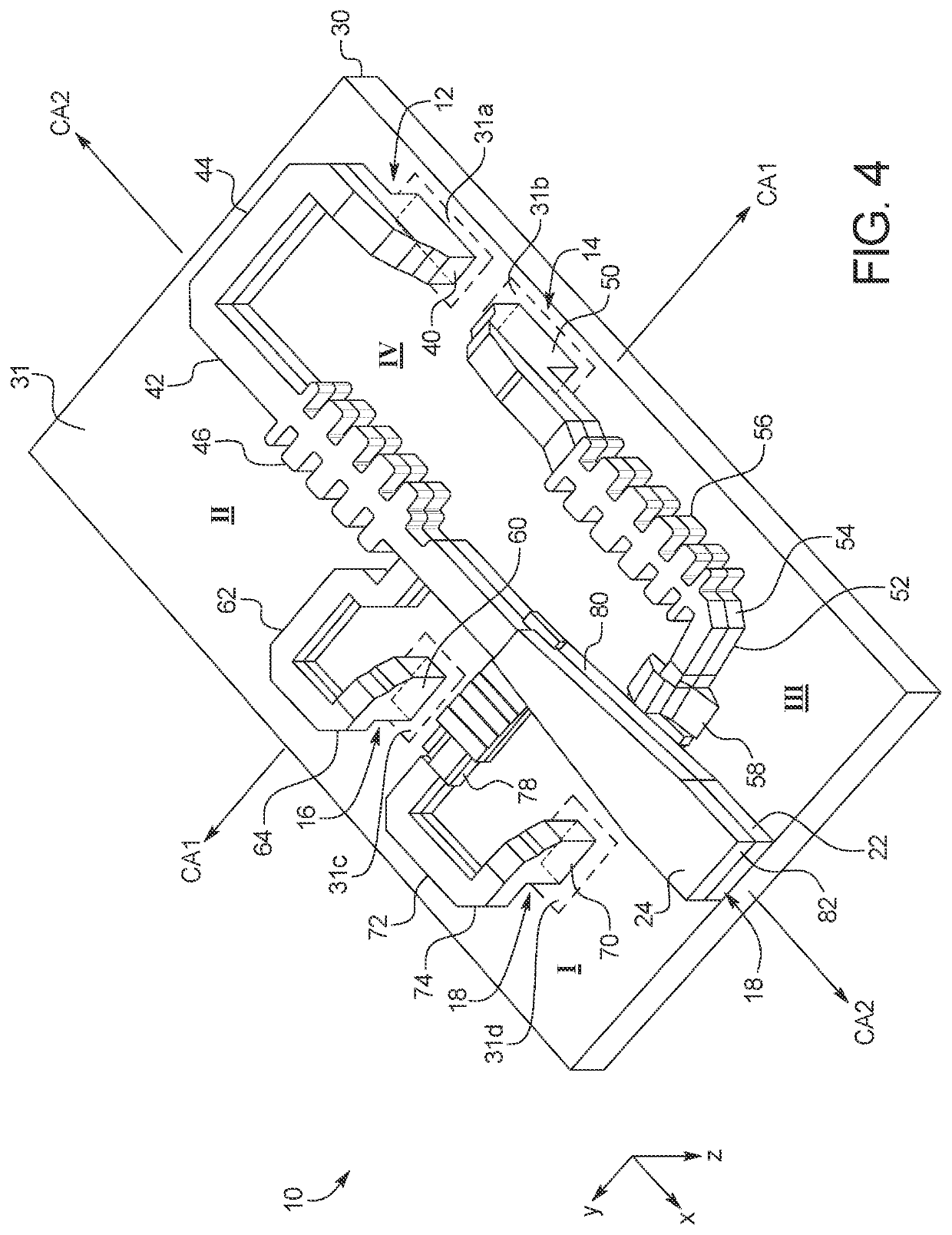 Multiport waveguide device