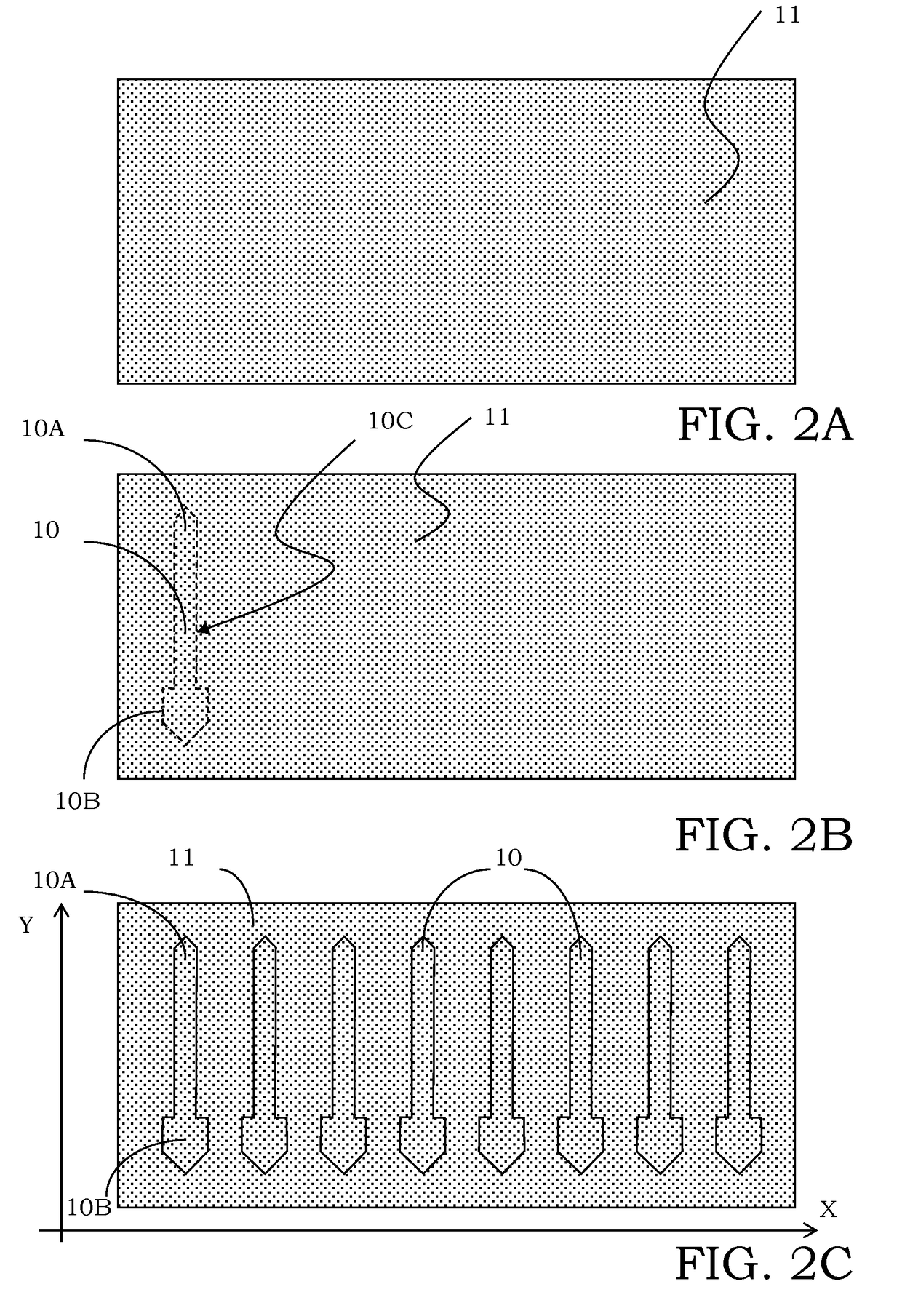 Manufacturing method of contact probes for a testing head