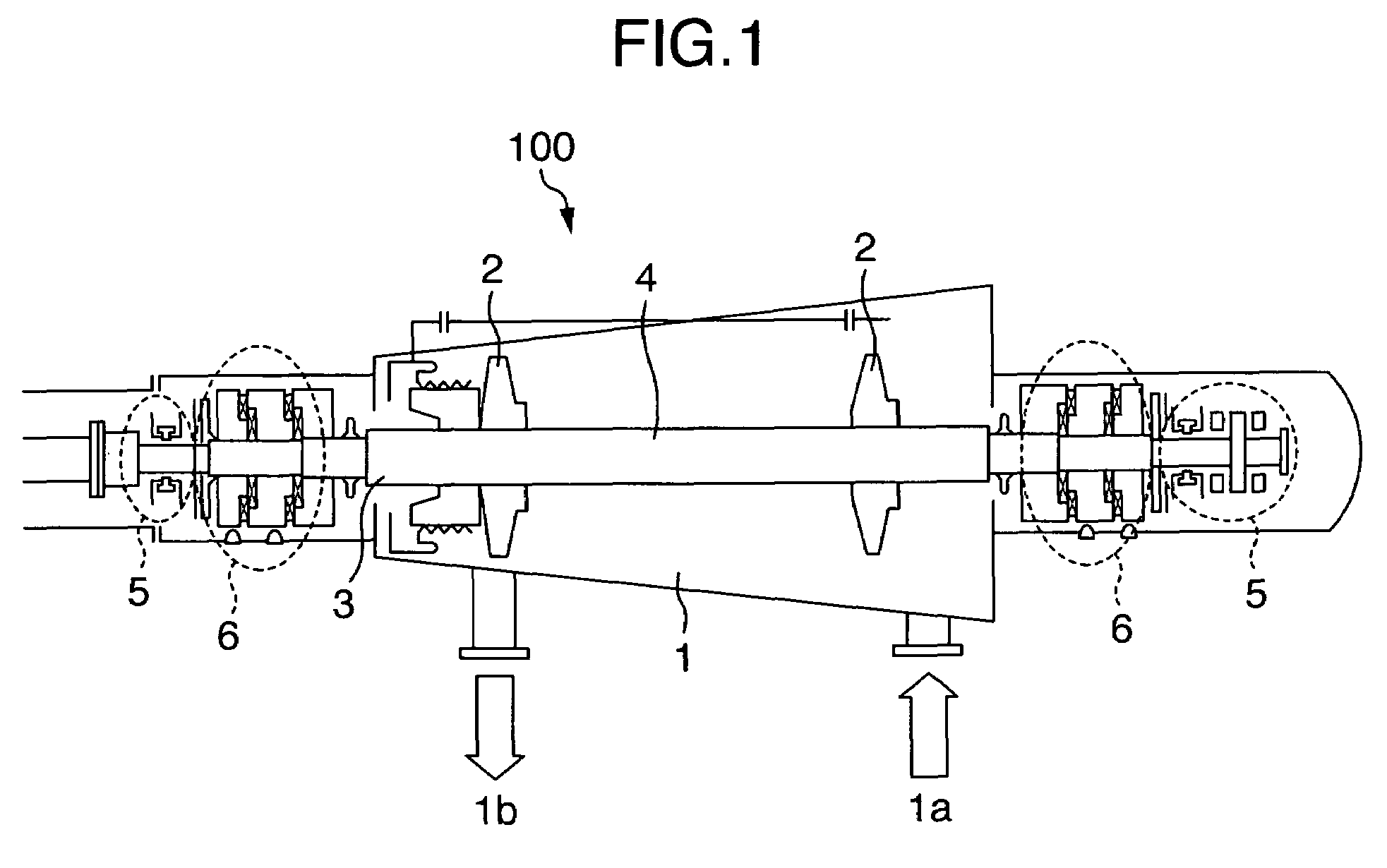 Centrifugal compressor and dry gas seal system for use in it