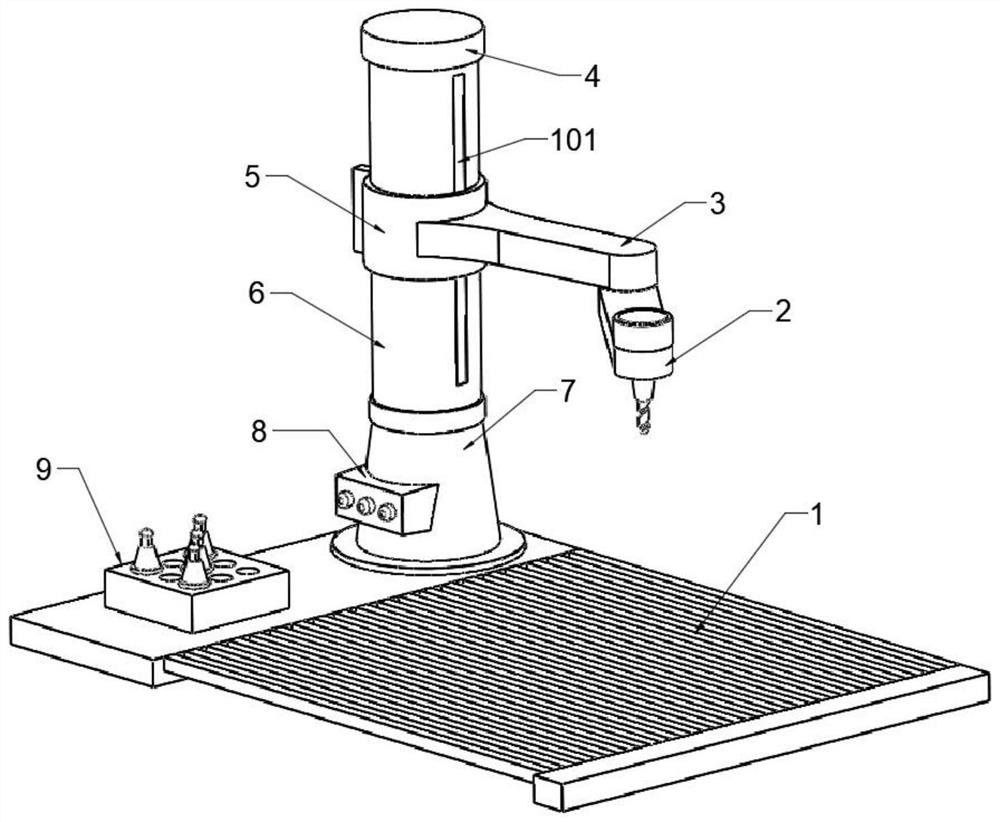 an automatic drilling machine