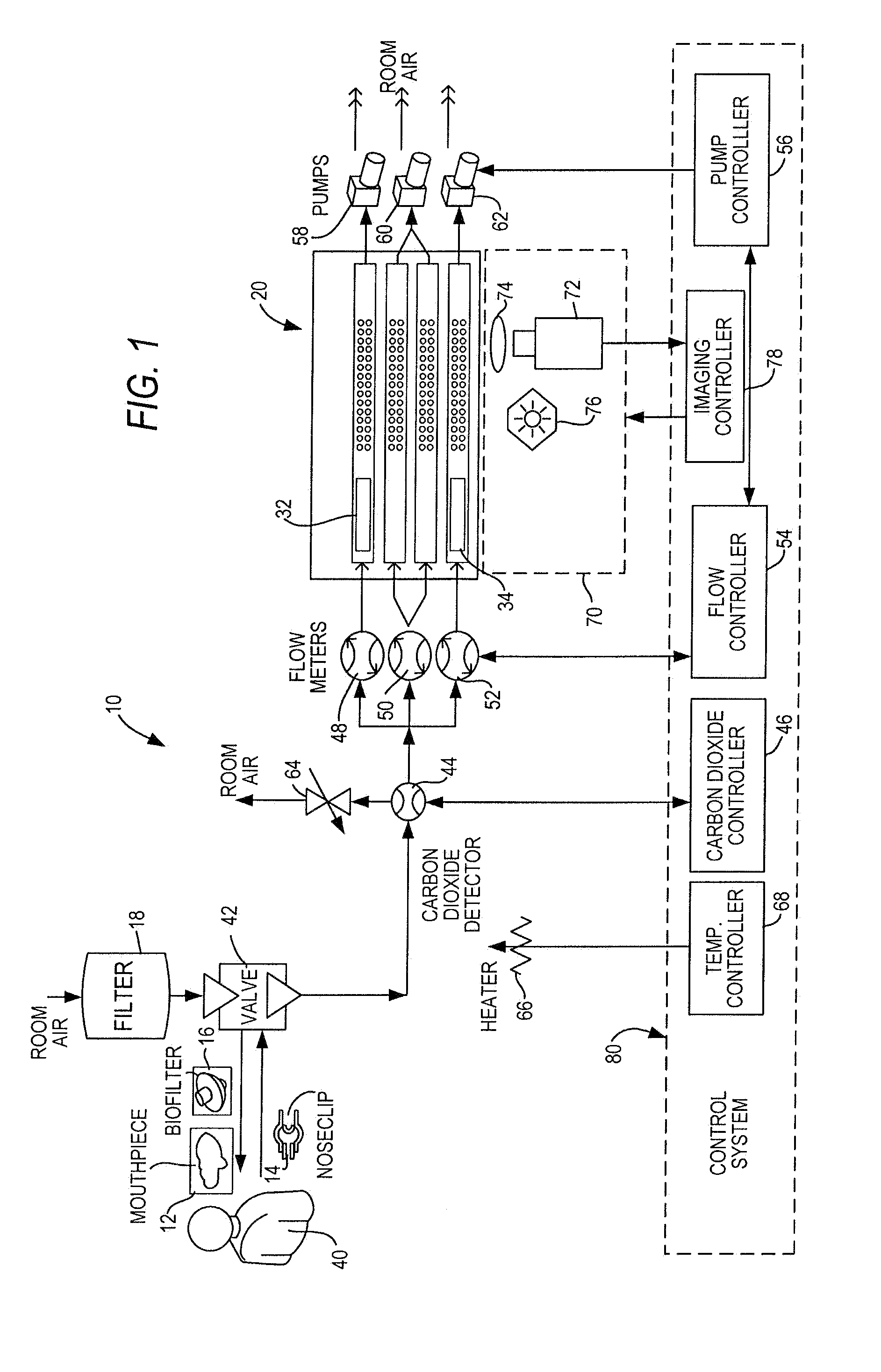 Method of and apparatus for detecting upper respiratory bacterial infection from exhaled mammalian breath and colorimetric sensor array cartridge