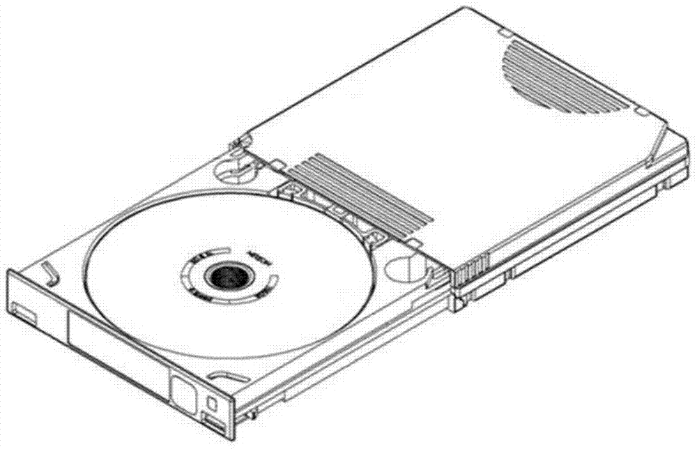 A disk drawer and optical disc library used in optical disc library