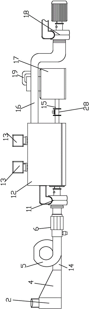 Self-circulation type urban central park water treating system and method