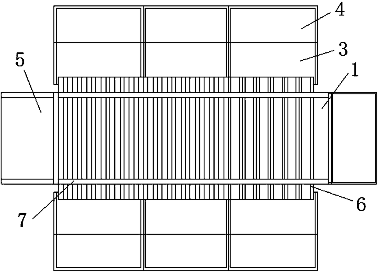 Sugar orange sorting and classifying device