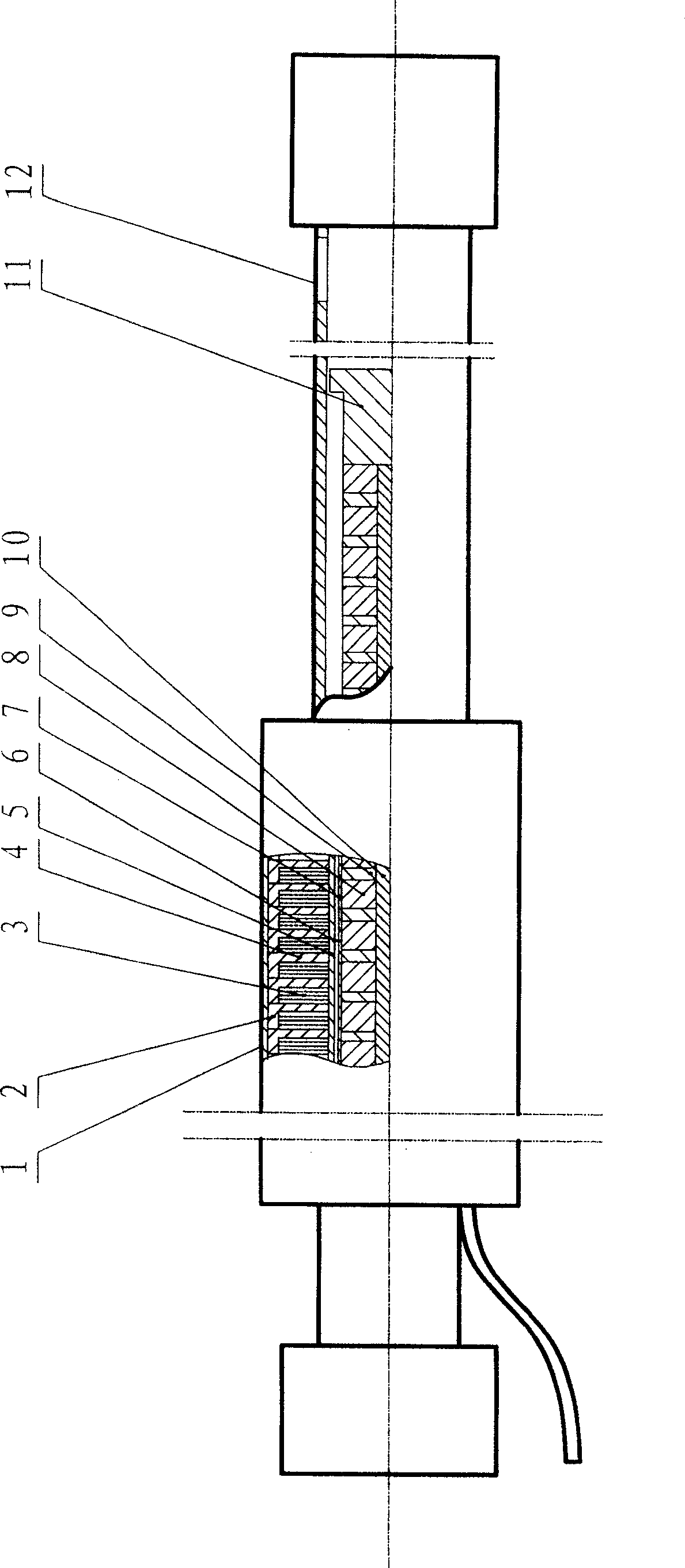 Lifting device of electric submersible piston pump in horizontal wells