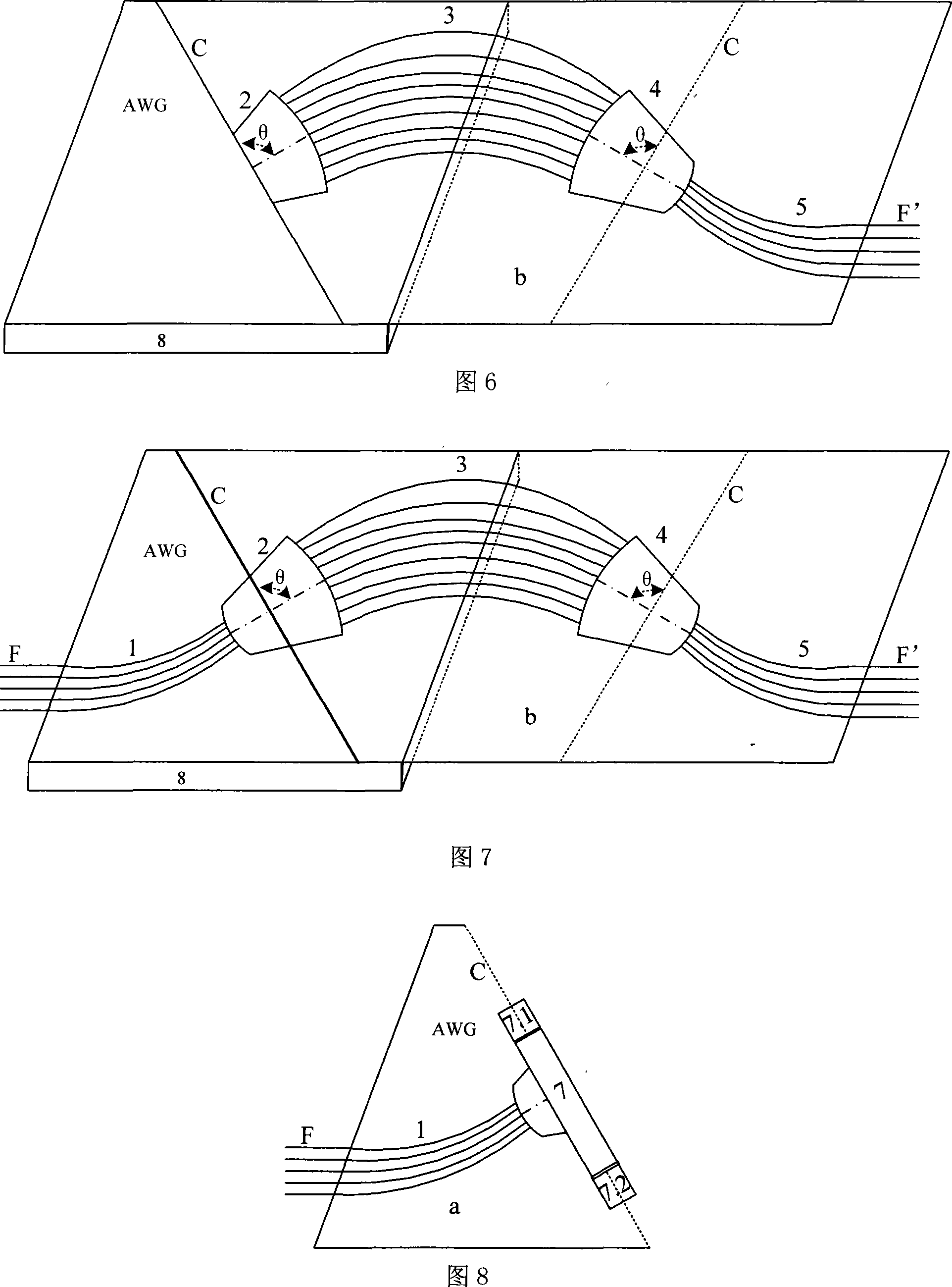 Method for manufacturing afebrile array wave-guide grating based on flat-plate wave-guide movement and delicate adjustment device