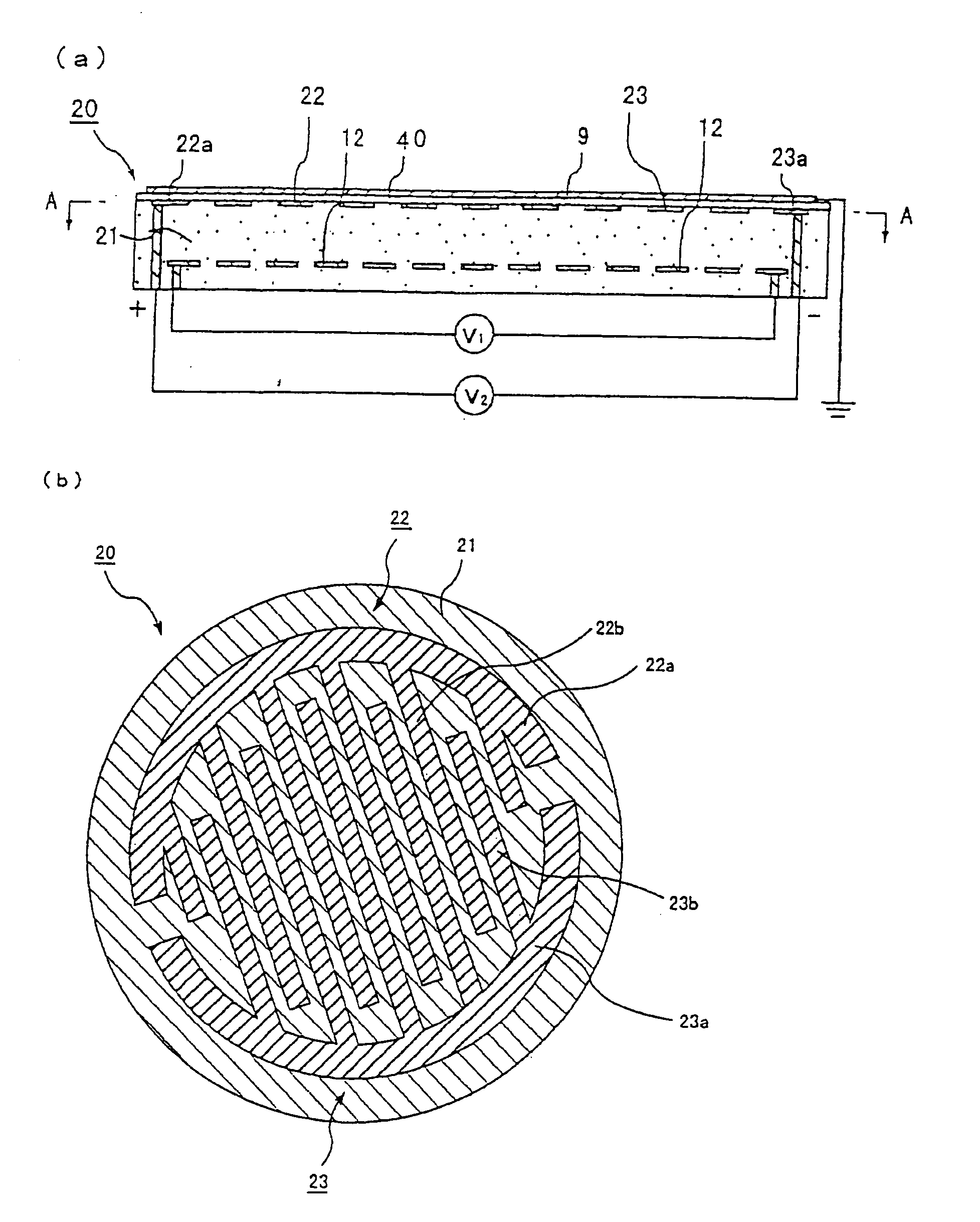 Ceramic substrate, ceramic heater, electrostatic chuck and wafer prober for use in semiconductor producing and inspecting devices