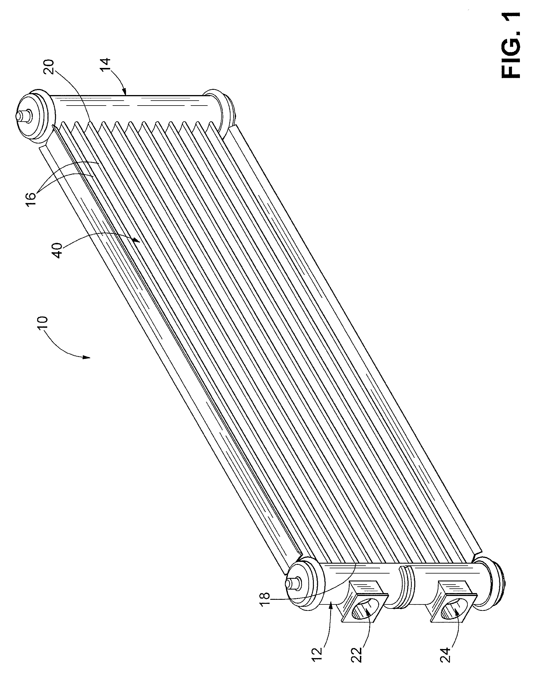 Extruded tube for use in heat exchanger