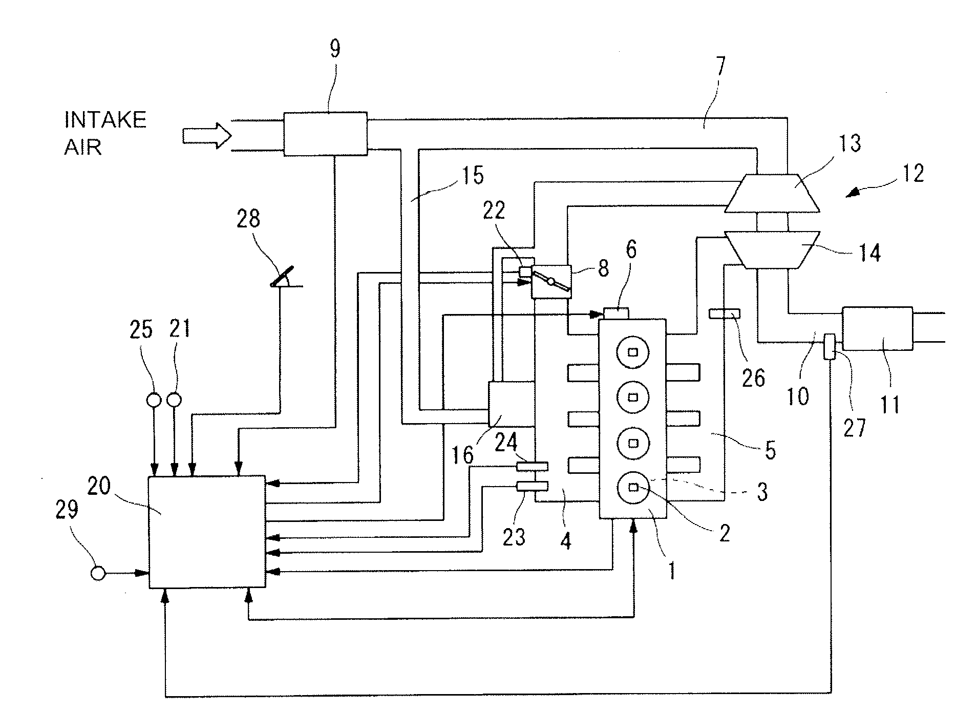 Control system for an internal combustion engine