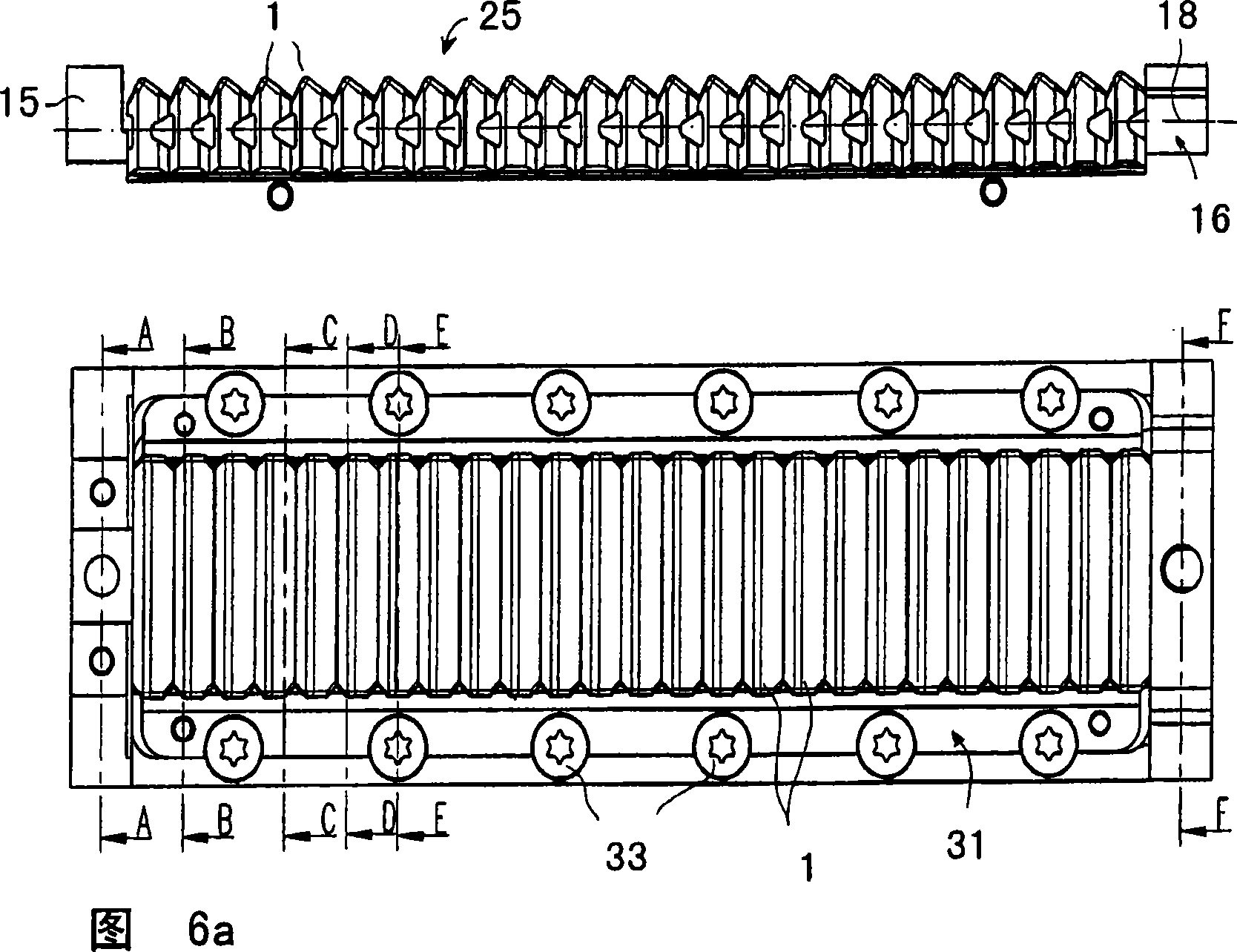 Device and method for treating filament yarn and fancy knotted, migrated, and false-twist yarn