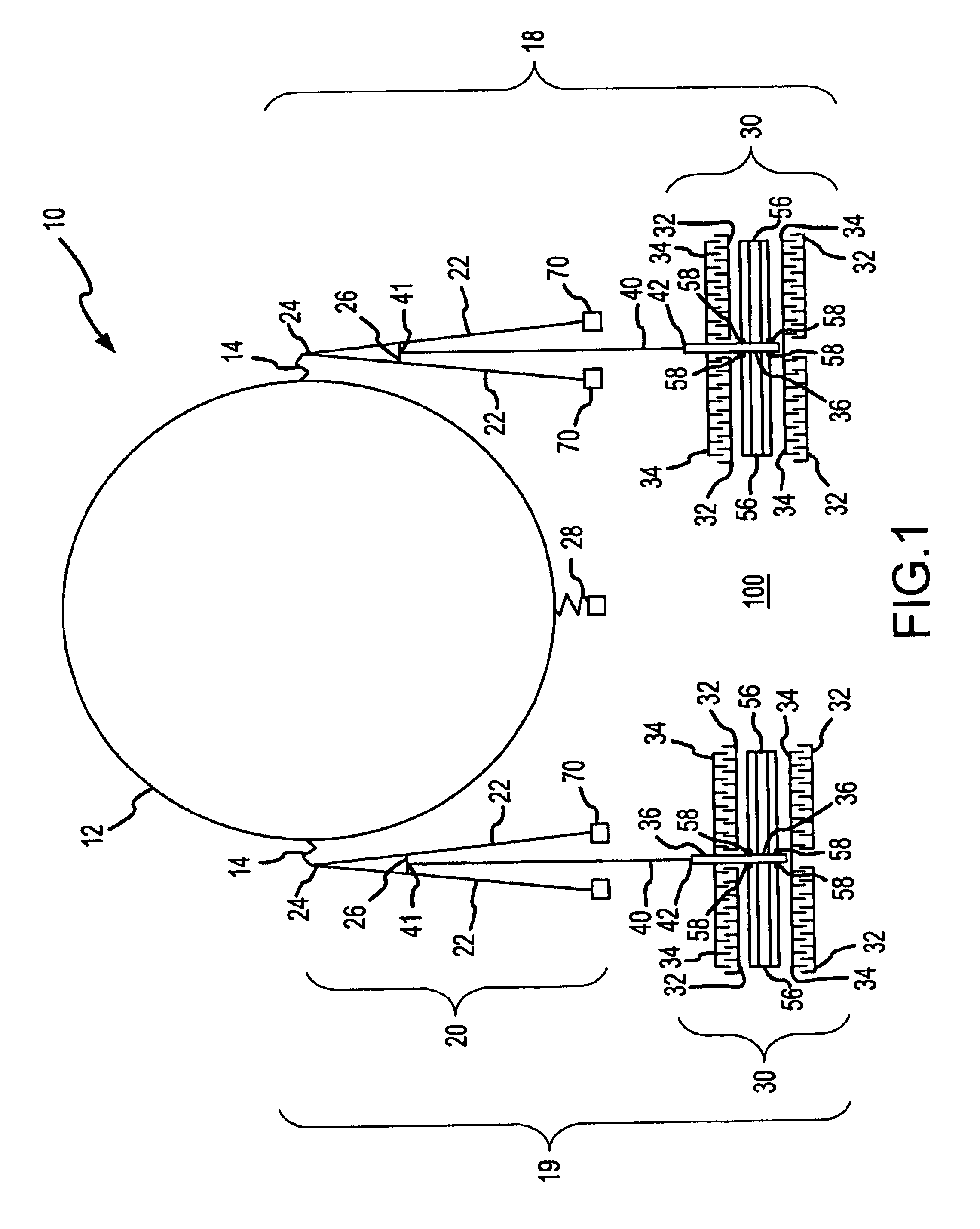 Method for operating a microelectromechanical system using a stiff coupling