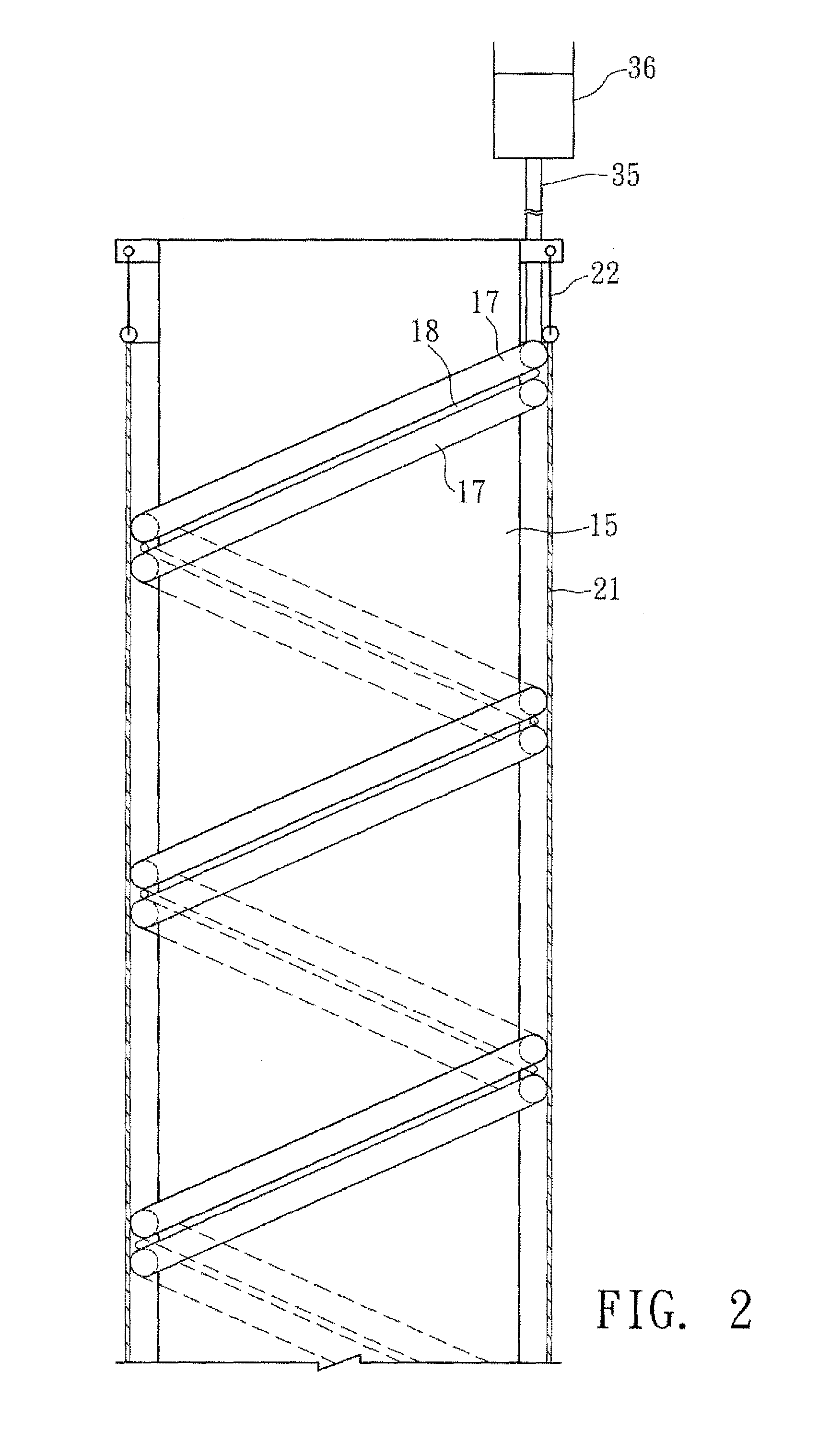 Wave elimination system for ocean thermal energy conversion assembly