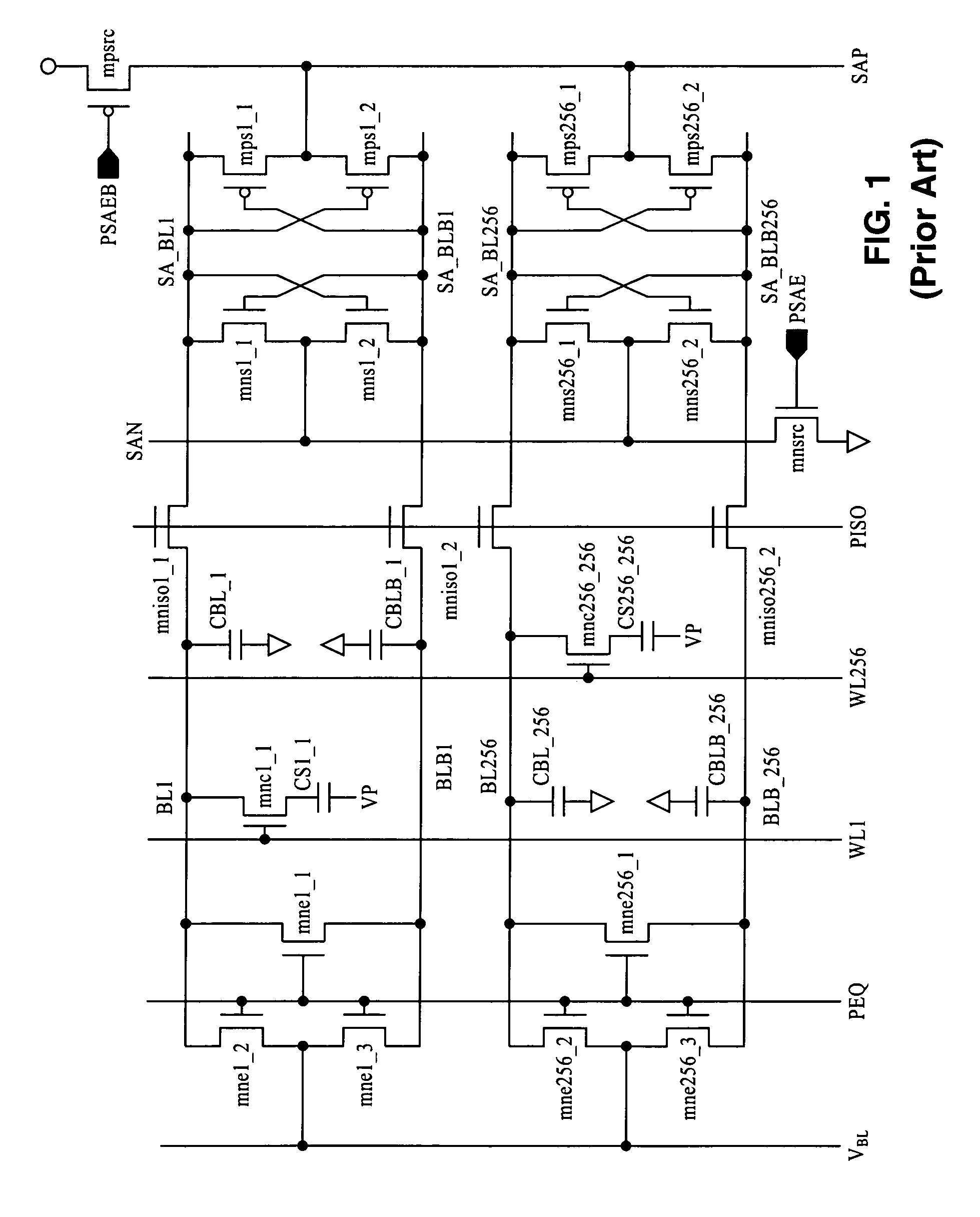 Low voltage operation DRAM control circuits