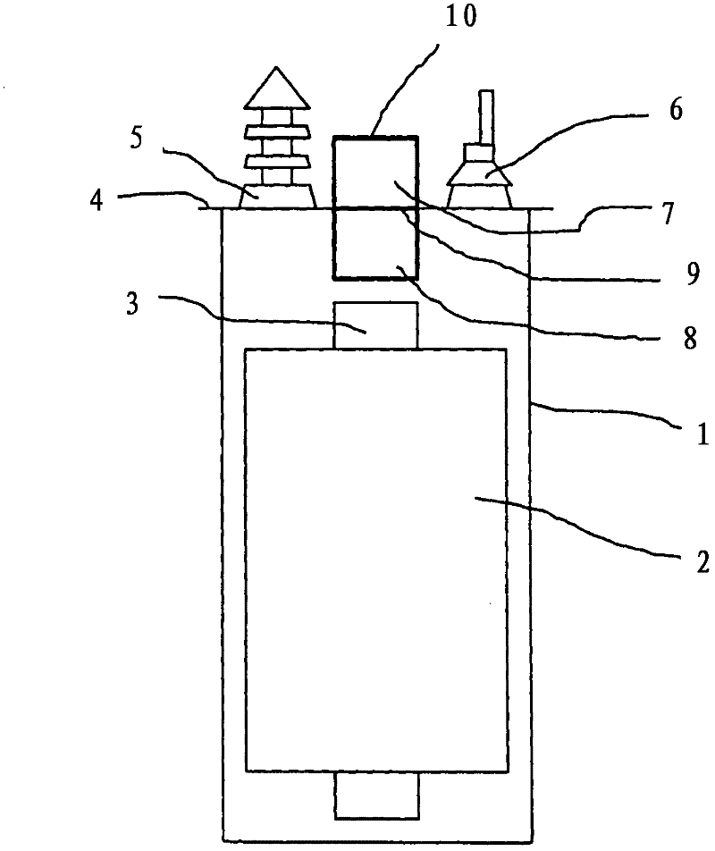 Arrangement of a stepping switch on a control transformer