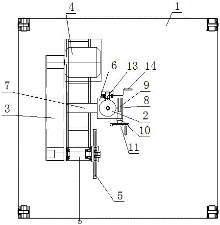 Multi-angle cutting adjustment device for suspension type grinder