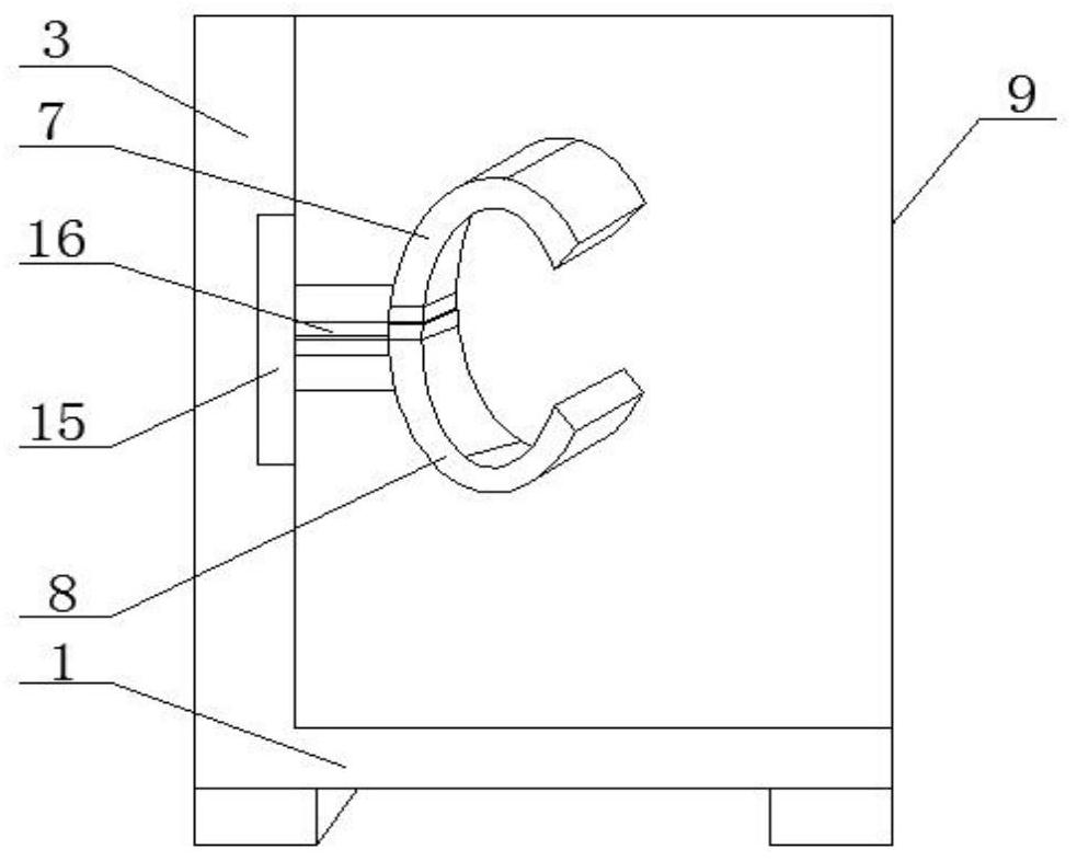 A test device for cohesion performance of asphalt binder