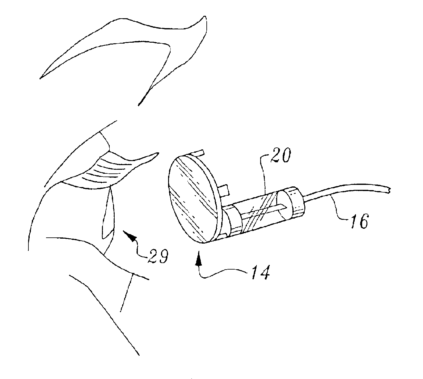 Medical electrode for preventing the passage of harmful current to a patient