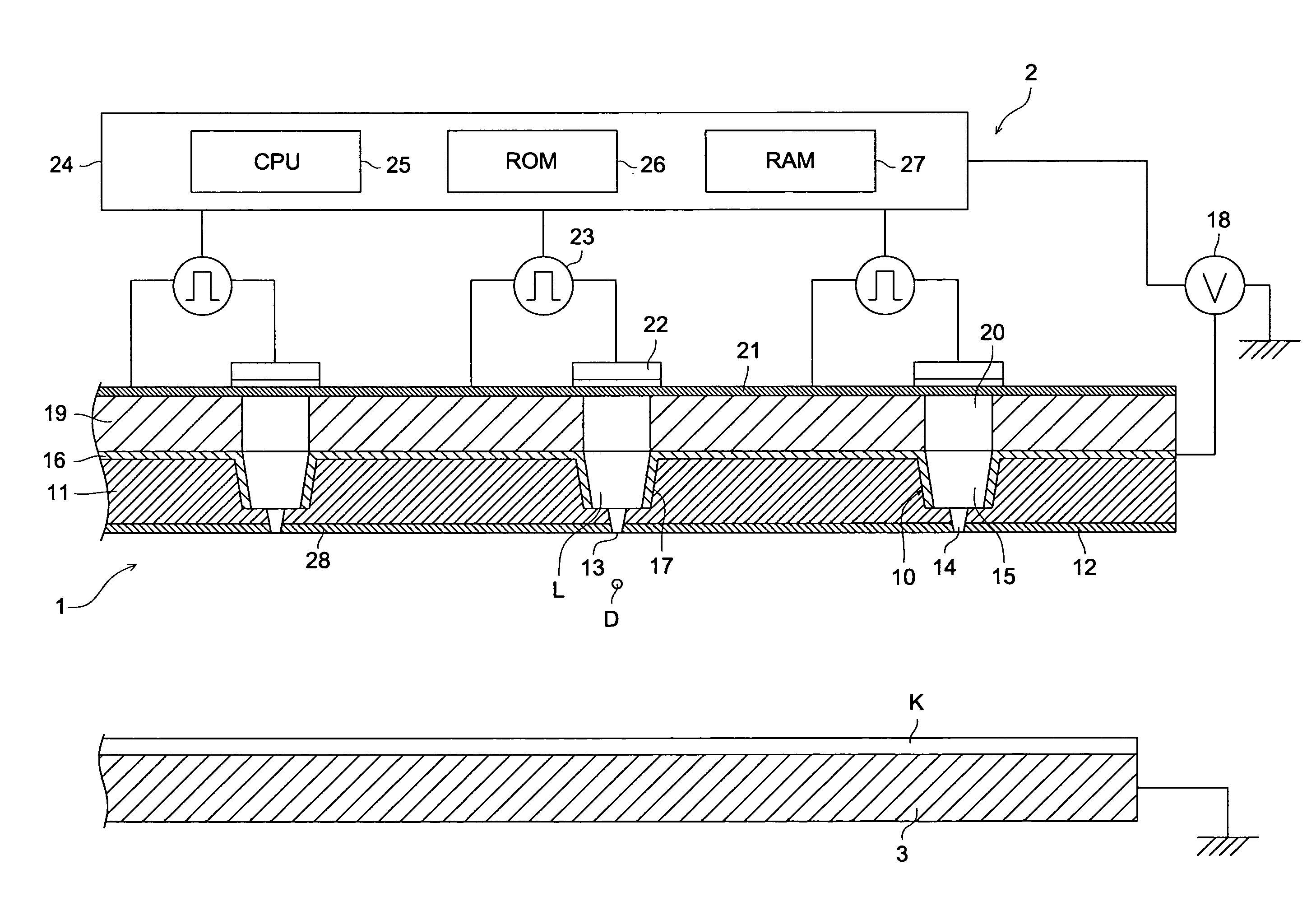 Liquid ejection head, liquid ejection device and liquid ejection method