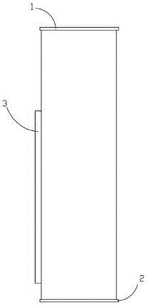 Novel hydraulic machine stand column structure
