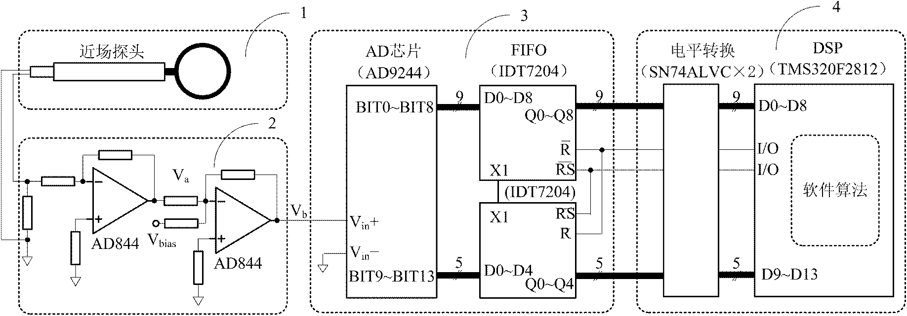 Device for monitoring state and diagnosing fault of power electronic circuit